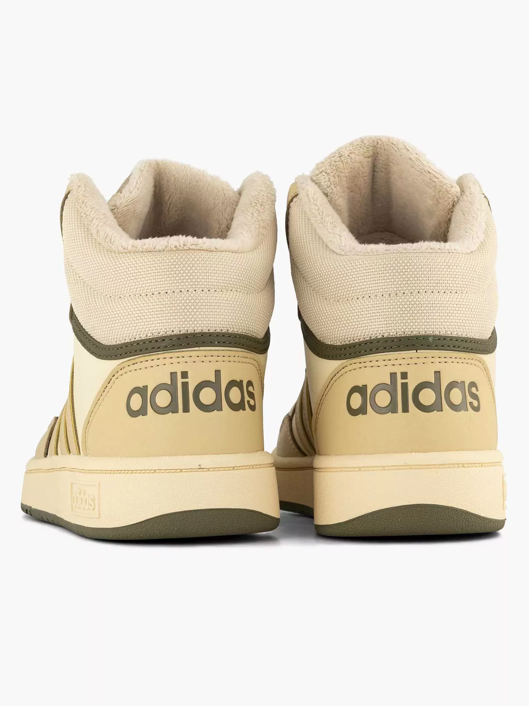 Hot adidas Beige Hoops Mid 3.0 K