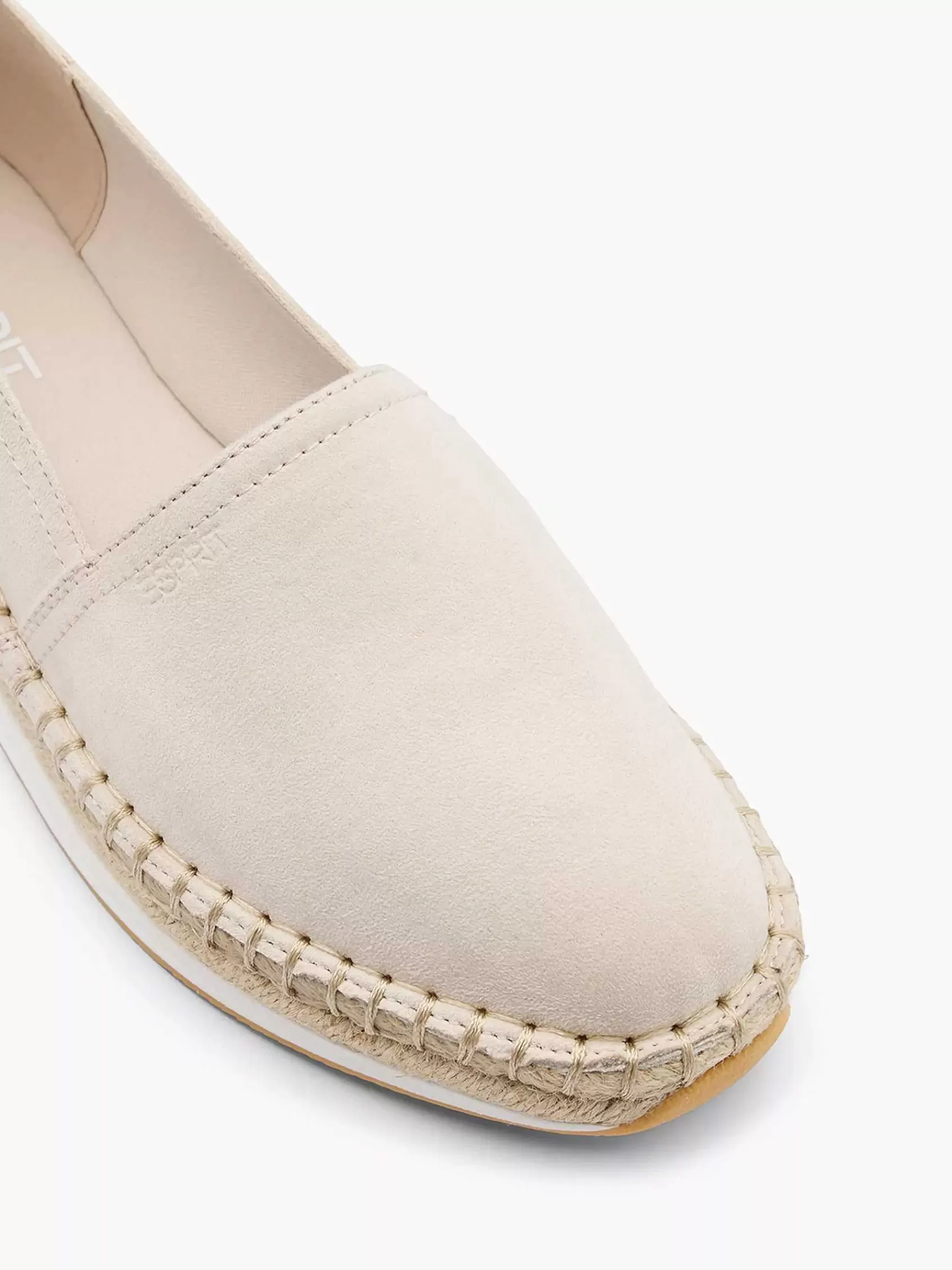 Sale Esprit Beige Plateau-Espadrille