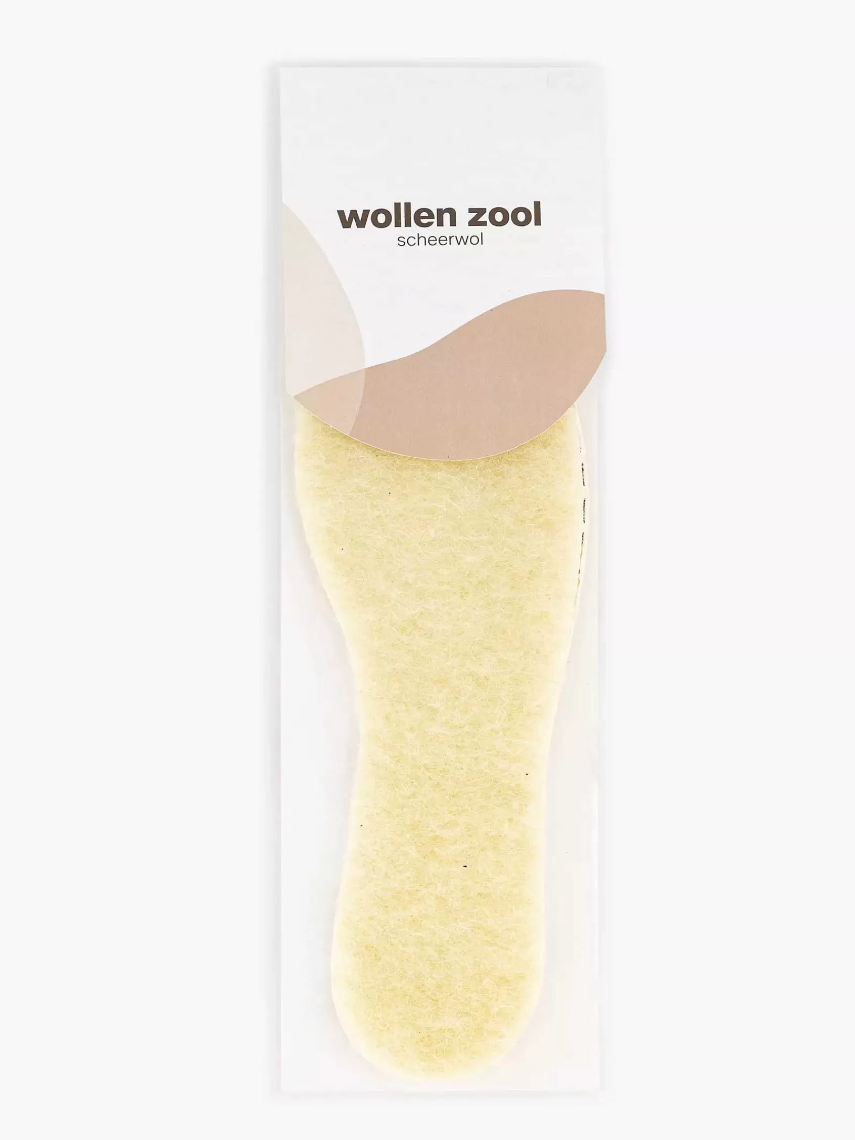 Cheap vanHaren Beige Wollsohle 23-35