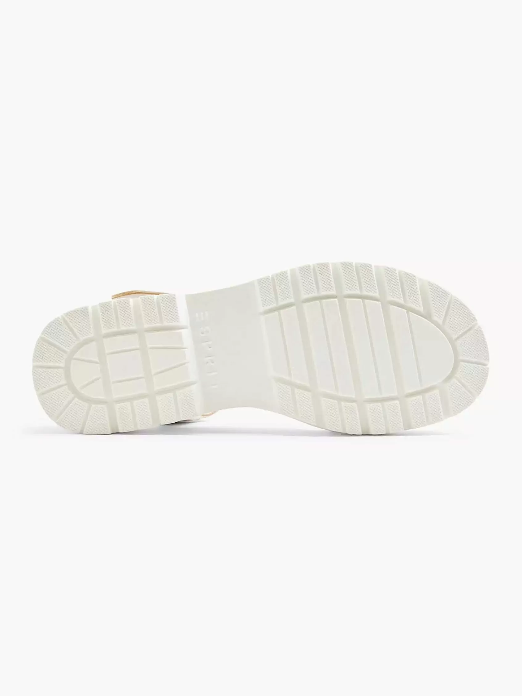 Hot Esprit Beigefarbene Klobige Sandale