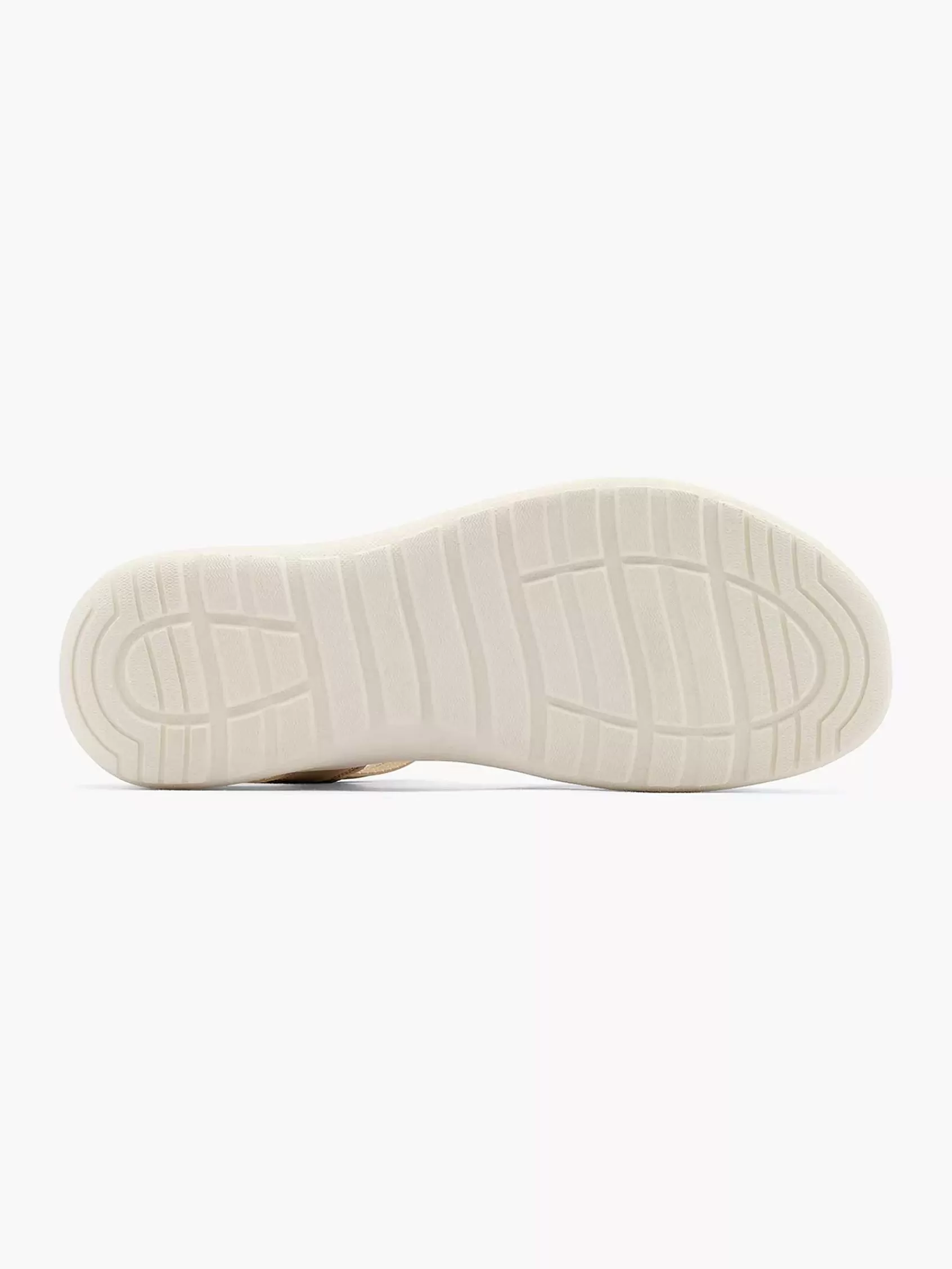 Clearance Easy Street Beigefarbene Komfort-Sandale