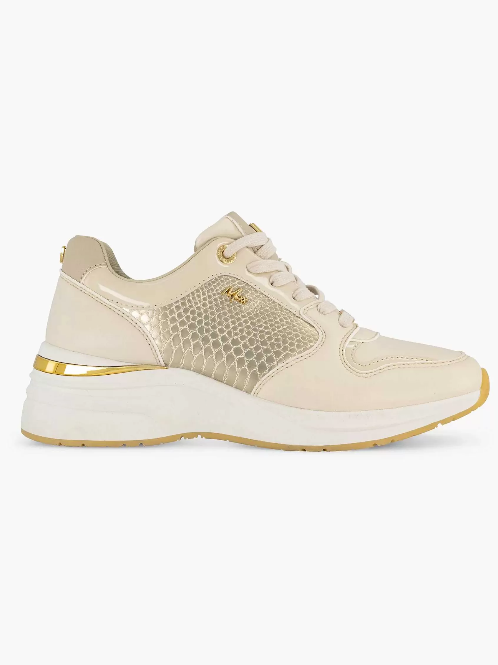 Hot MEXX Beigefarbener, Klobiger Sneaker