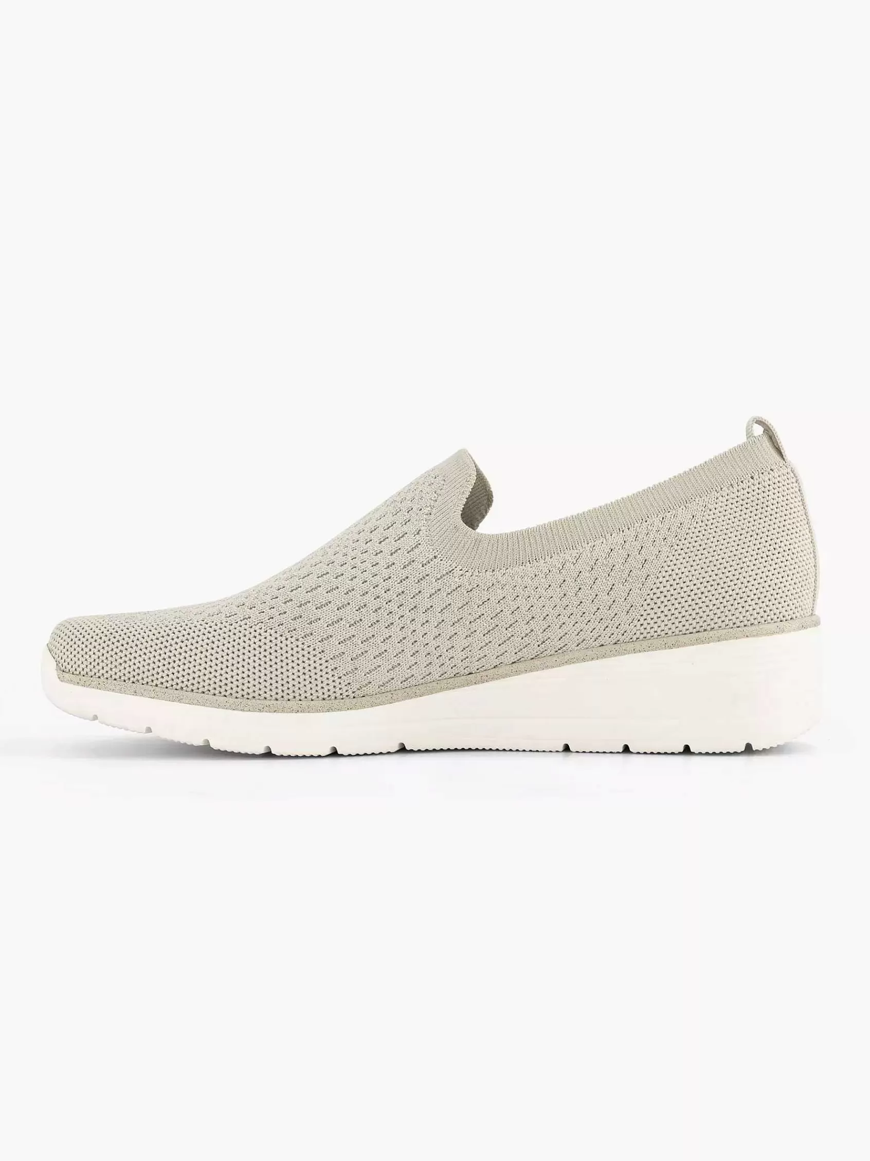 Sale Easy Street Beigefarbener Komfort-Slipper