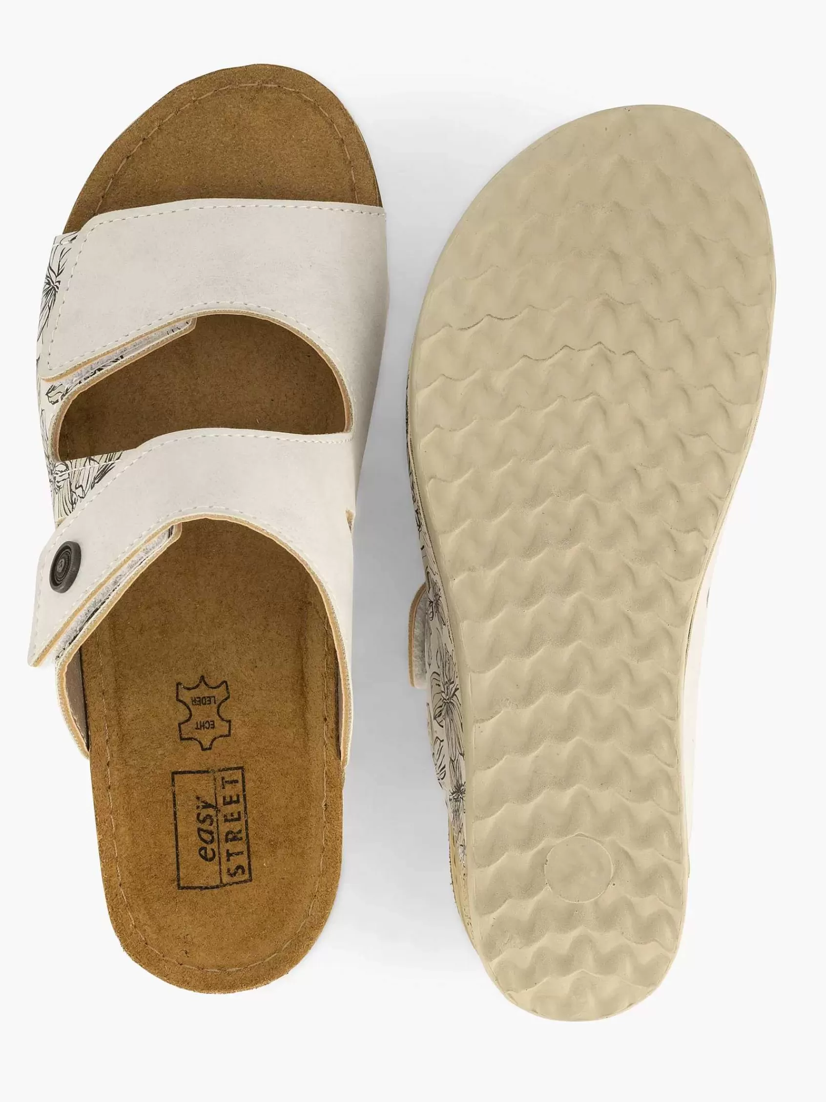 Shop Easy Street Beigefarbener Komfort-Slipper