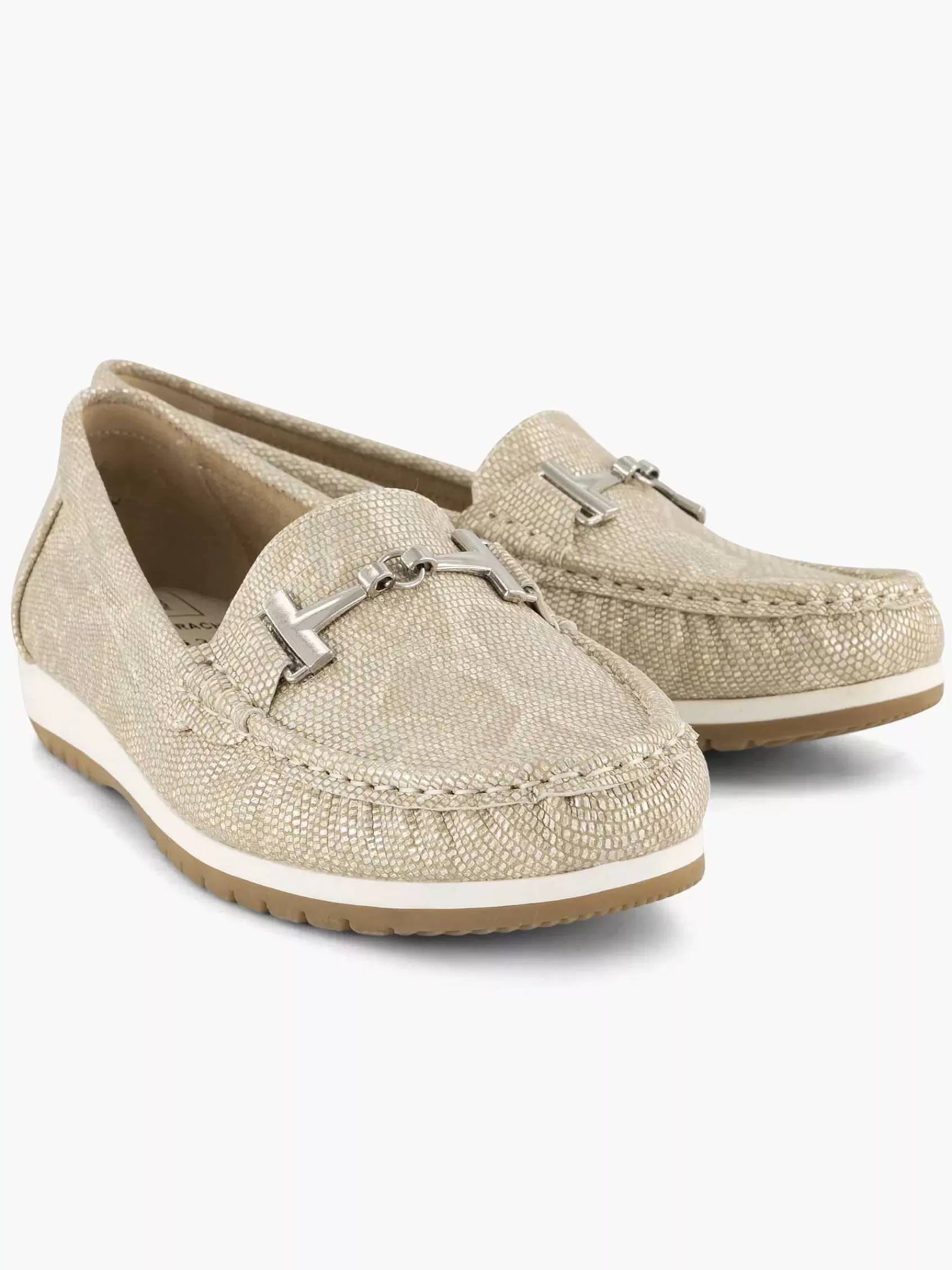 Outlet Easy Street Beigefarbener Komfort-Slipper