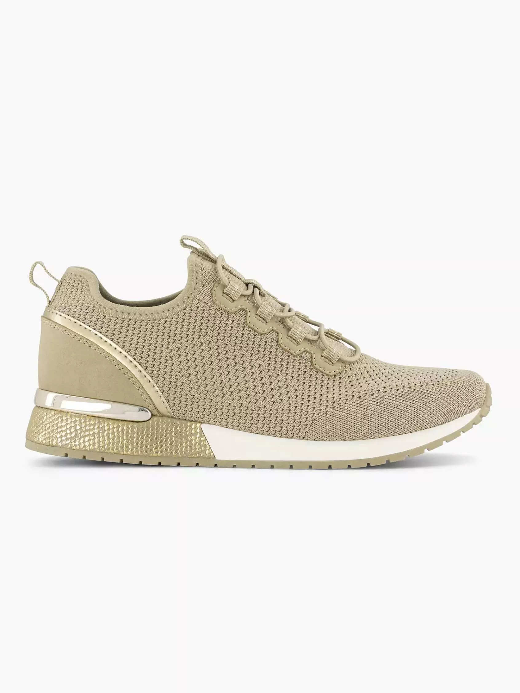 Online Graceland Beigefarbener Sneaker Zum Hineinschlupfen
