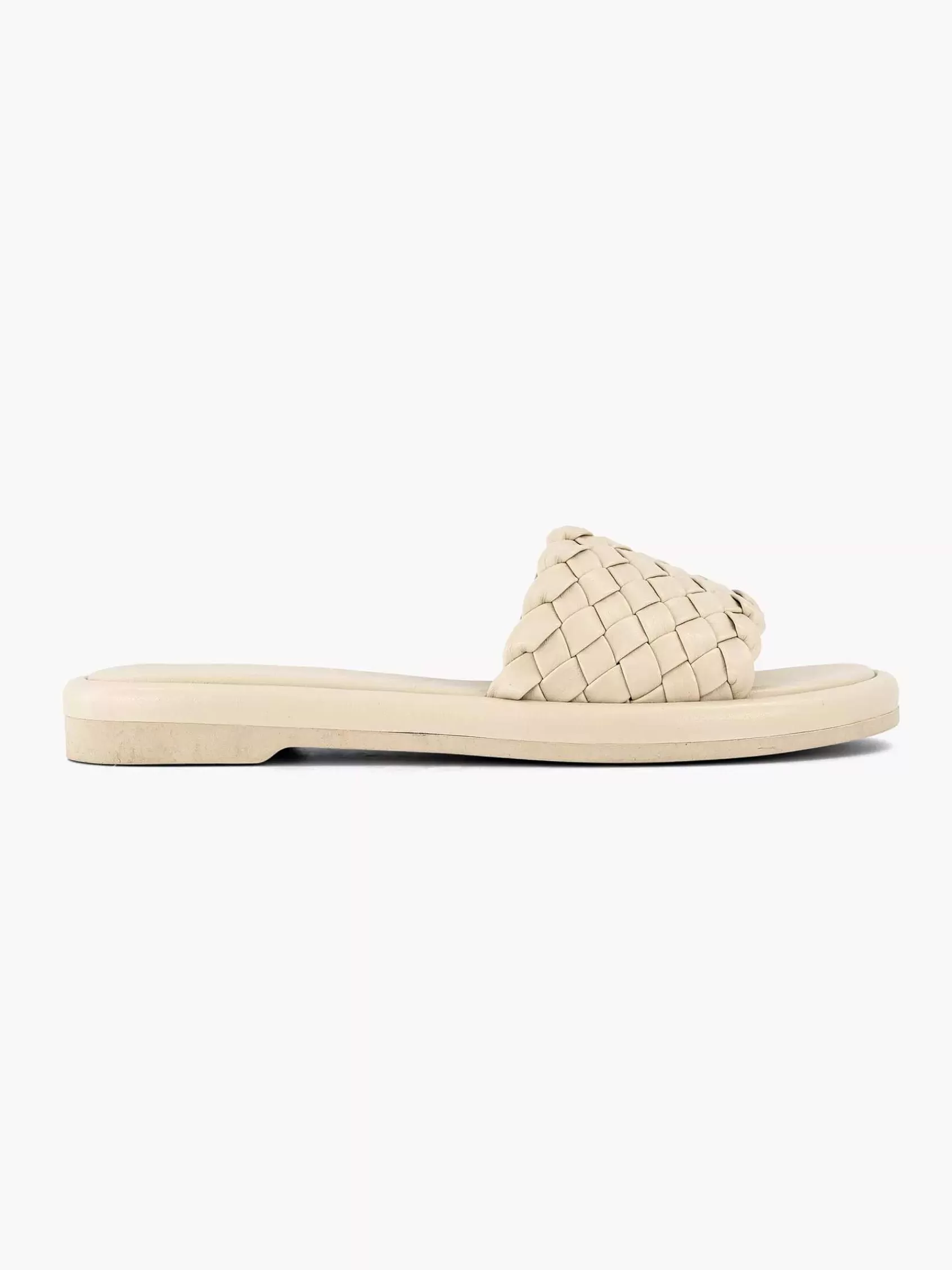 Outlet Graceland Beiger Slipper Geflochten