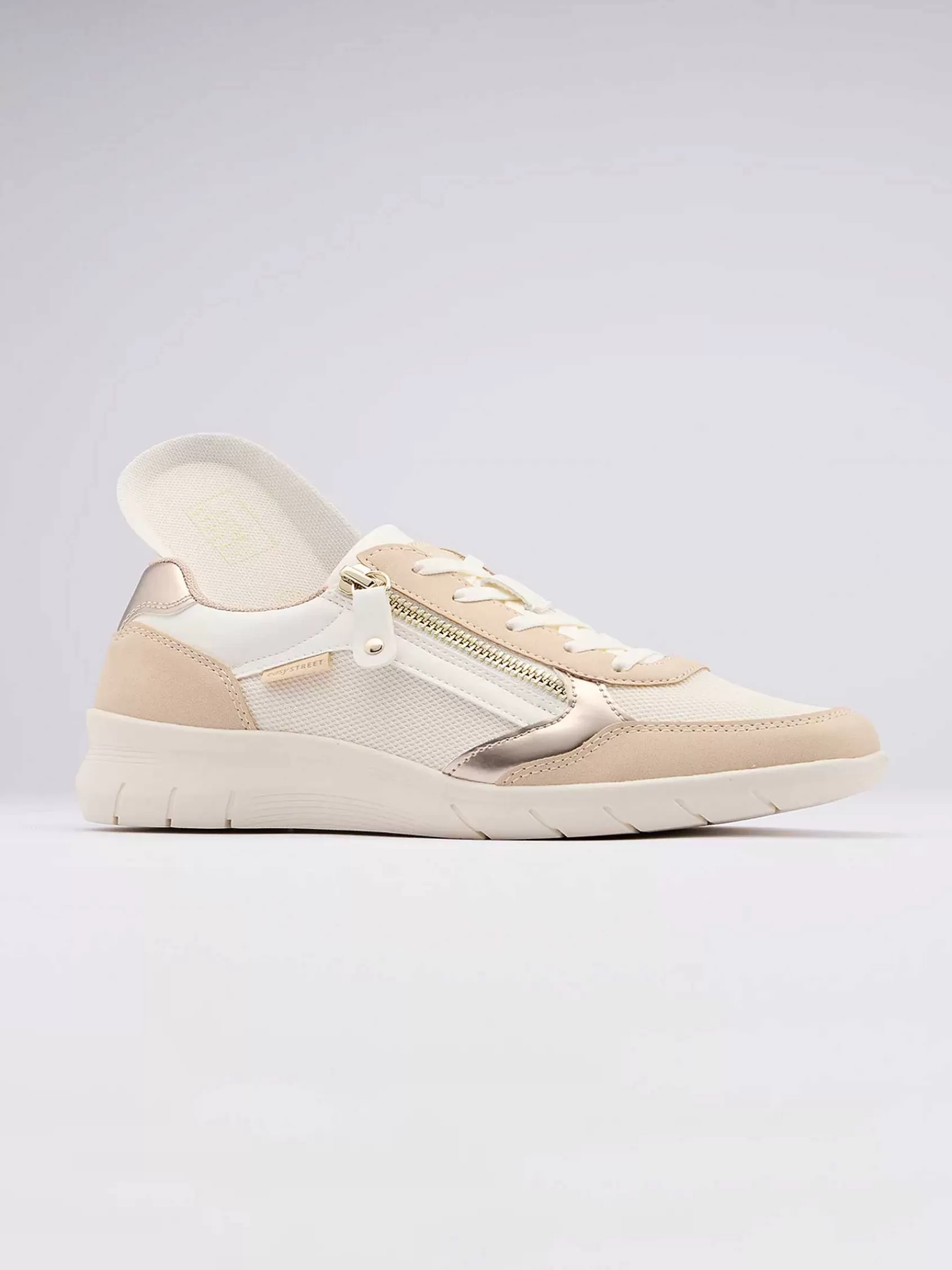 Best Sale Easy Street Beiger Sneaker