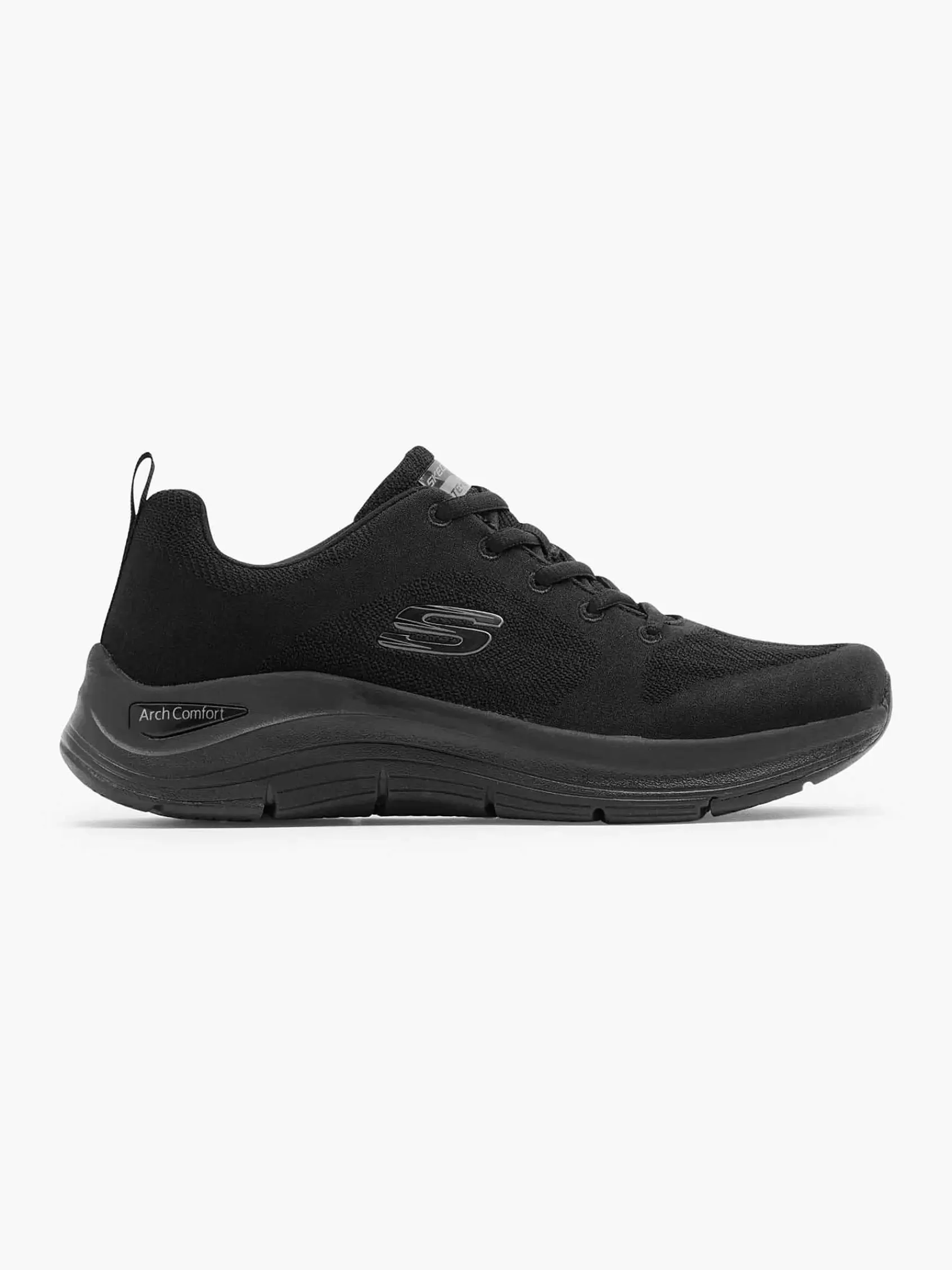 Hot Skechers Black Arch Comfort Tiefer Atem
