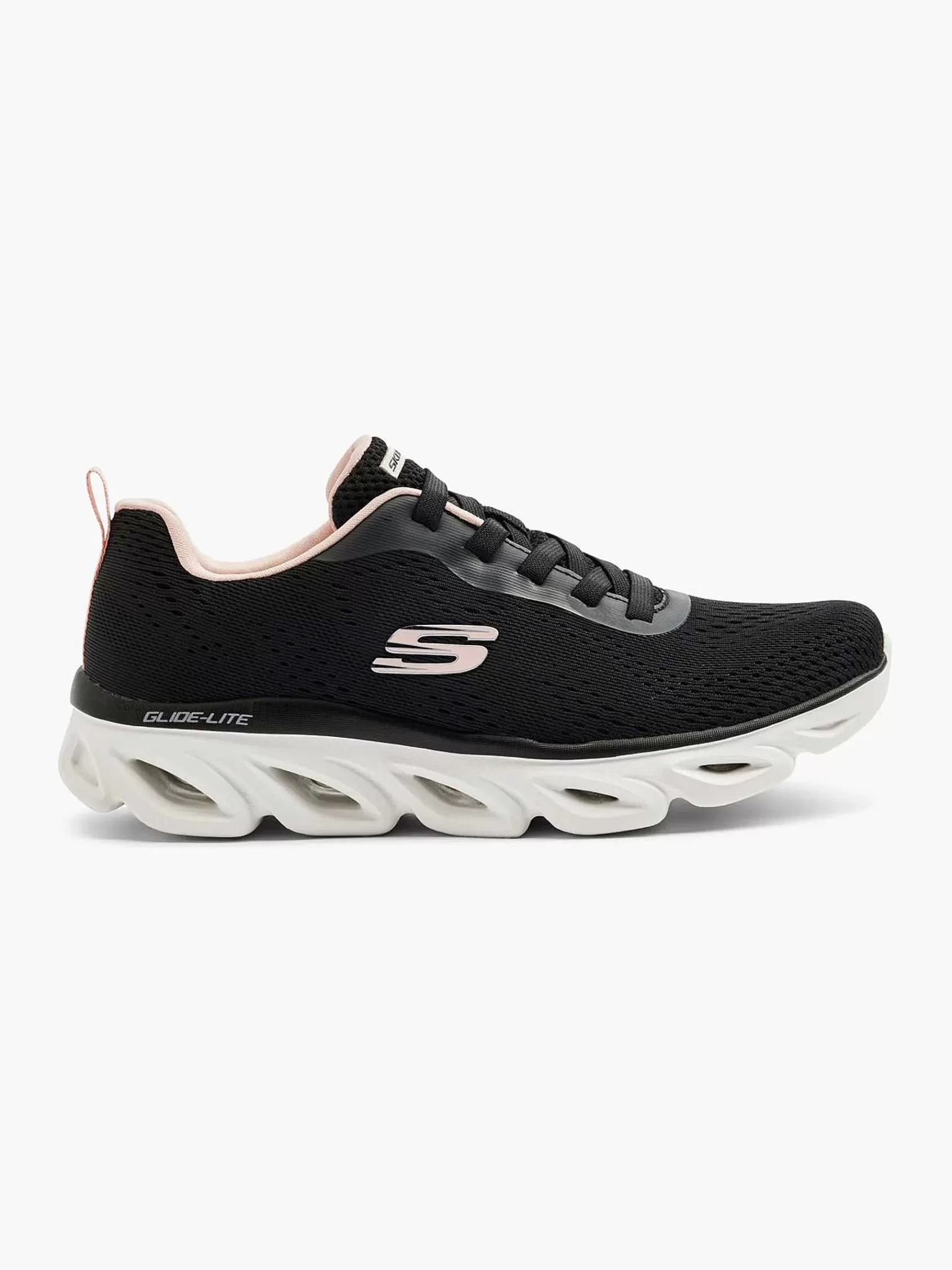 Fashion Skechers Black Glide - Lite - Back Slide