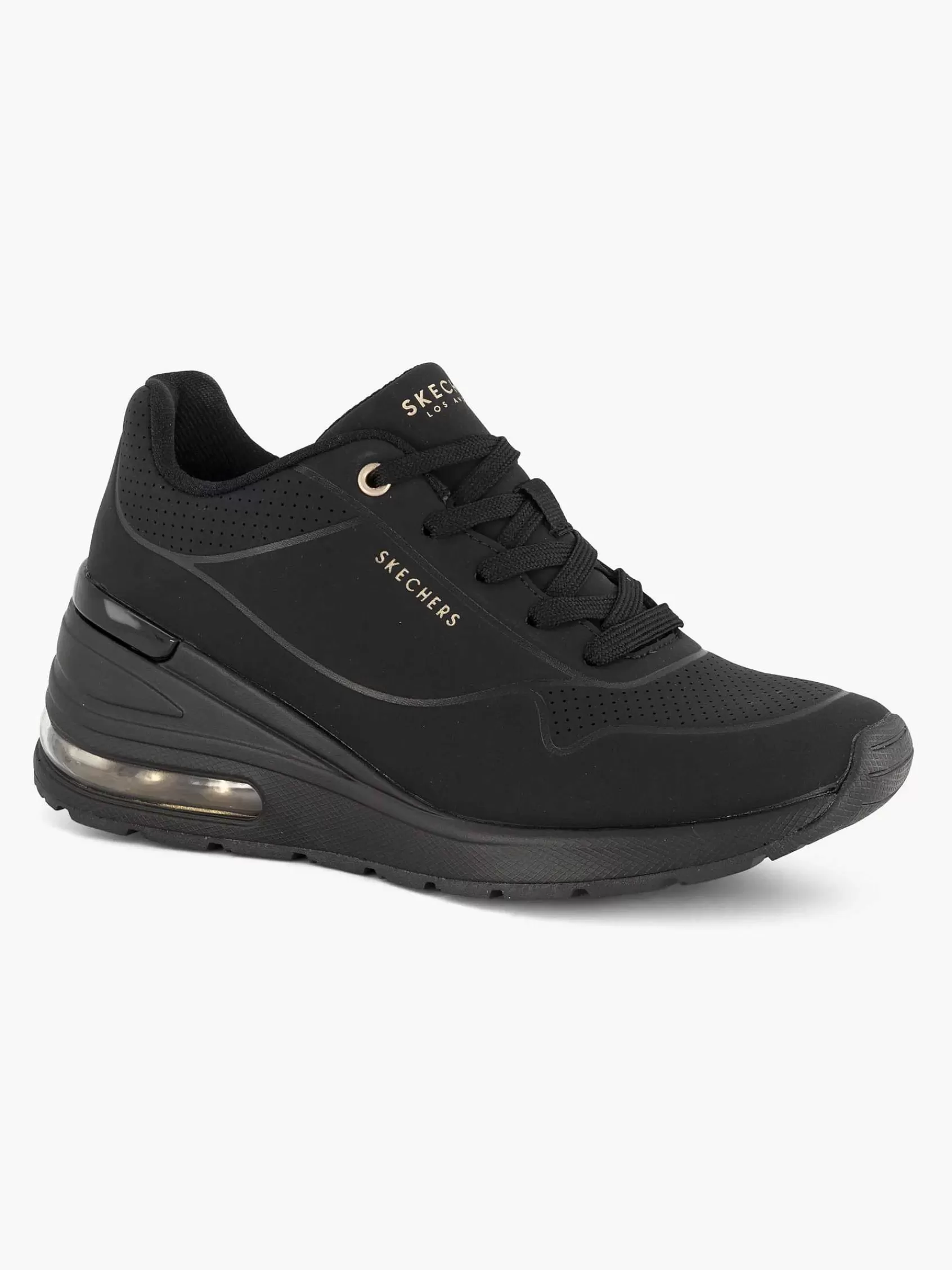 Fashion Skechers Black Million Air Erhohte Luft