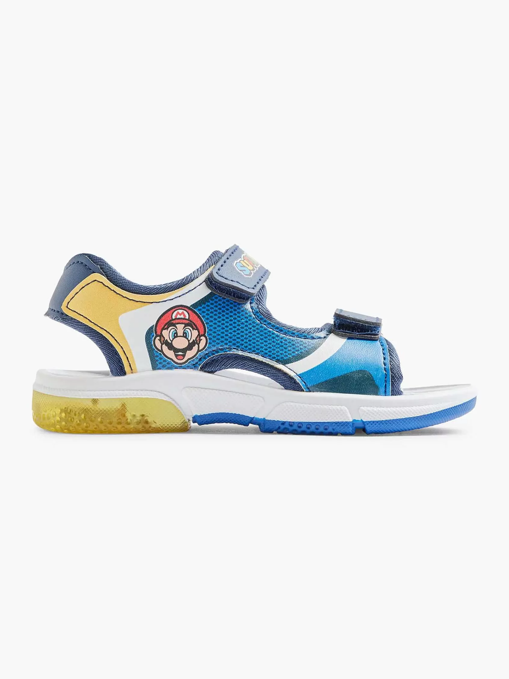 Outlet Super Mario Blaue Sandale