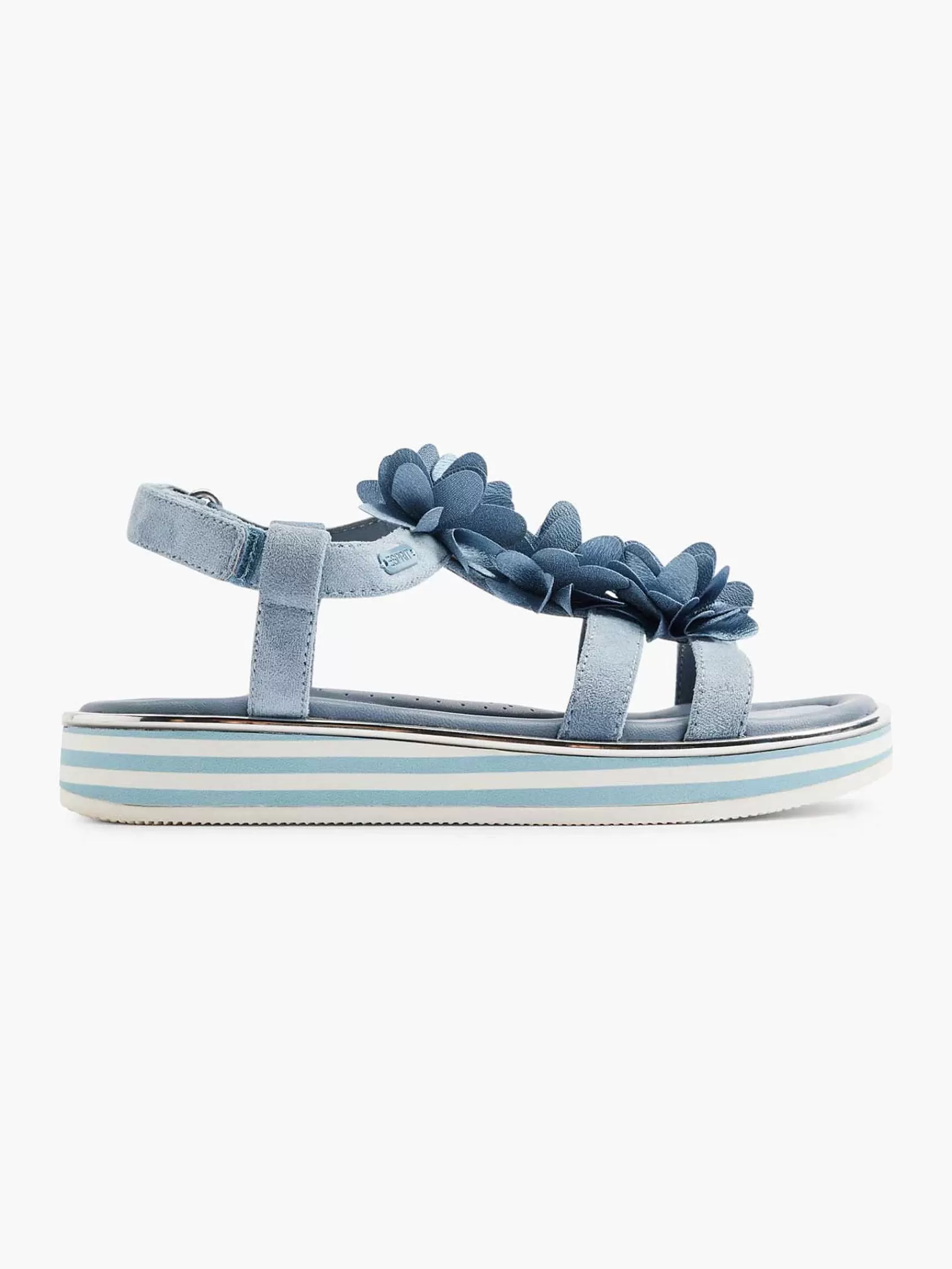 New Esprit Blaue Sandalenblumen