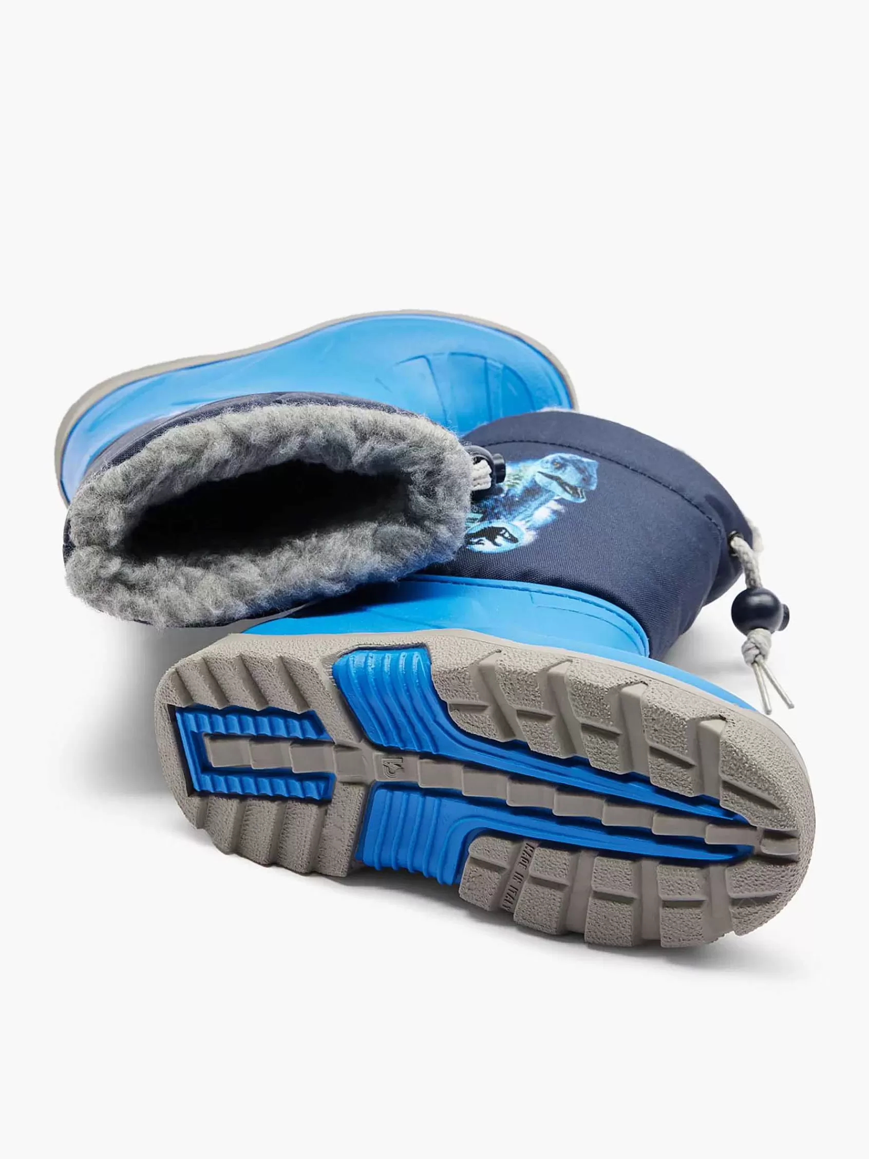 Best Sale Jurassic World Blauer Regenstiefel Mit Dino-Futter