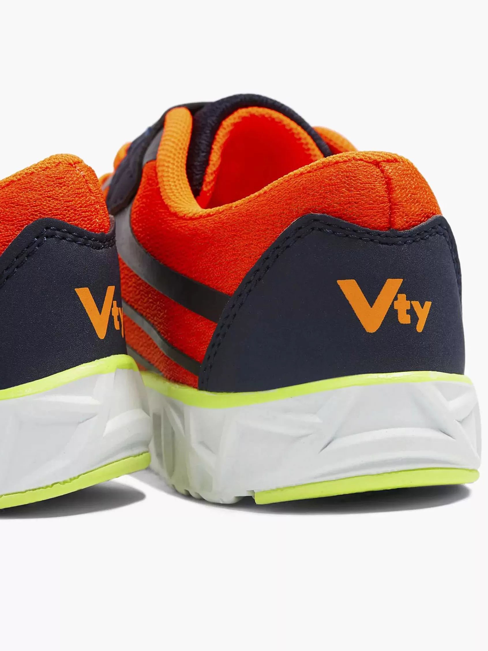 Discount Vty Blauer Sneaker Mit Elastischer Spitze