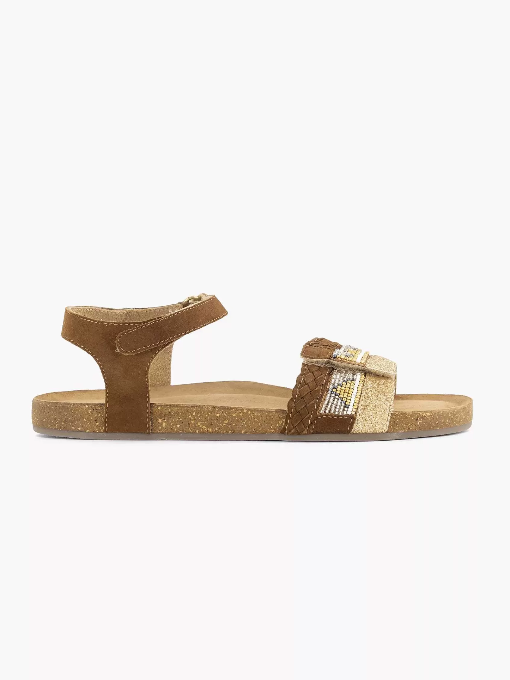 Shop Limelight girl Braune Ledersandale