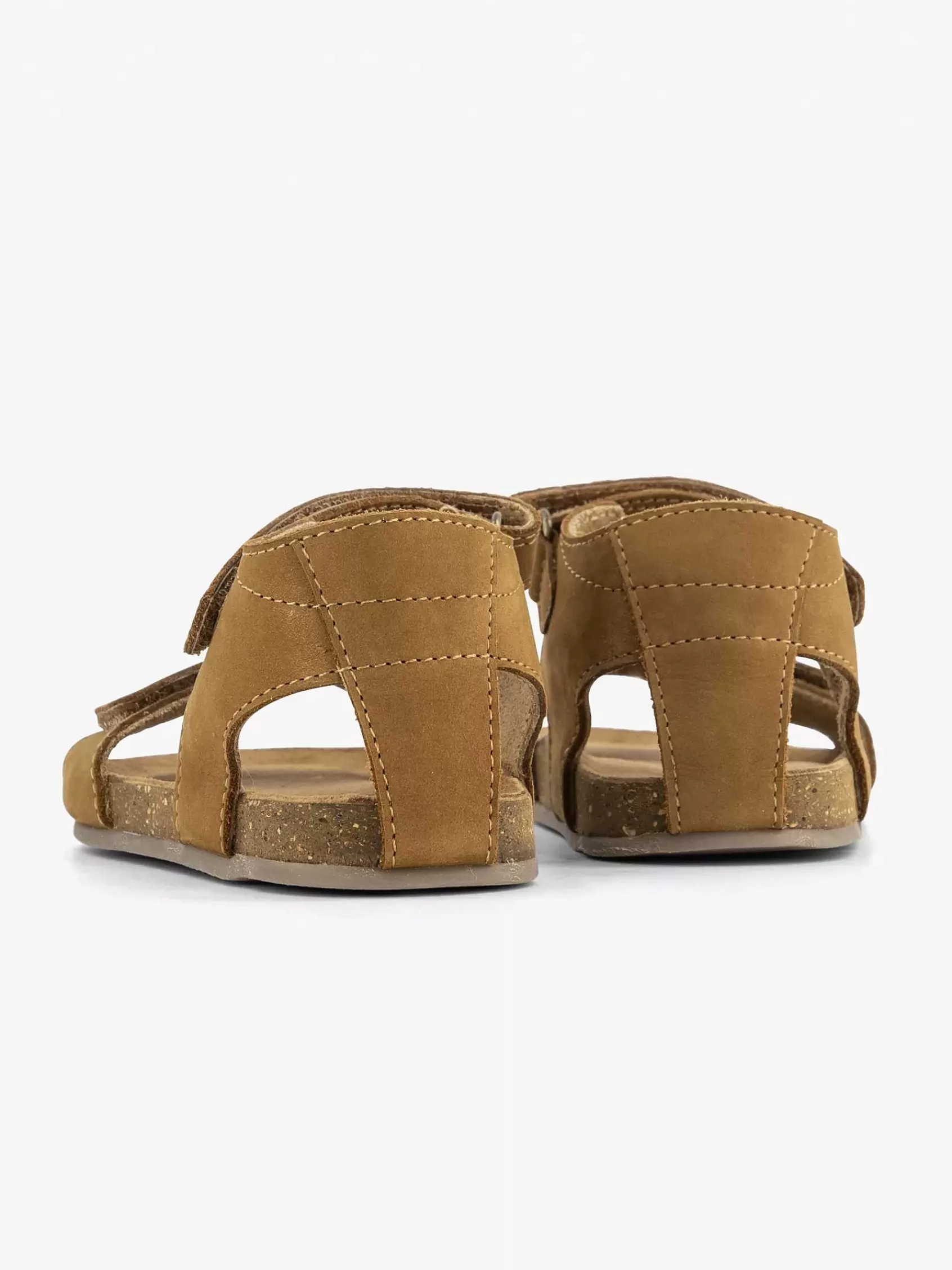 Flash Sale Vty Braune Ledersandale
