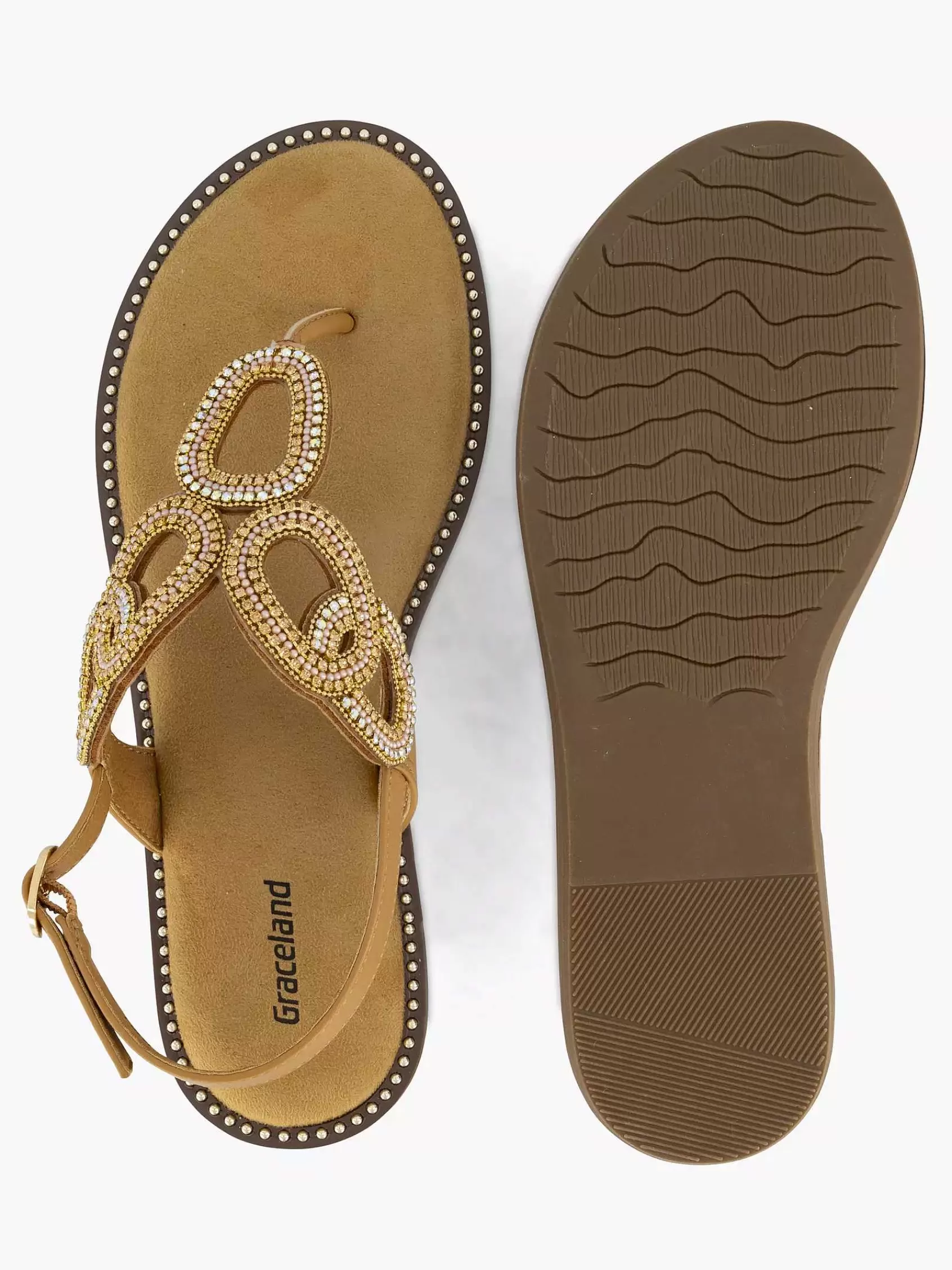 Best Sale Graceland Braune Sandale