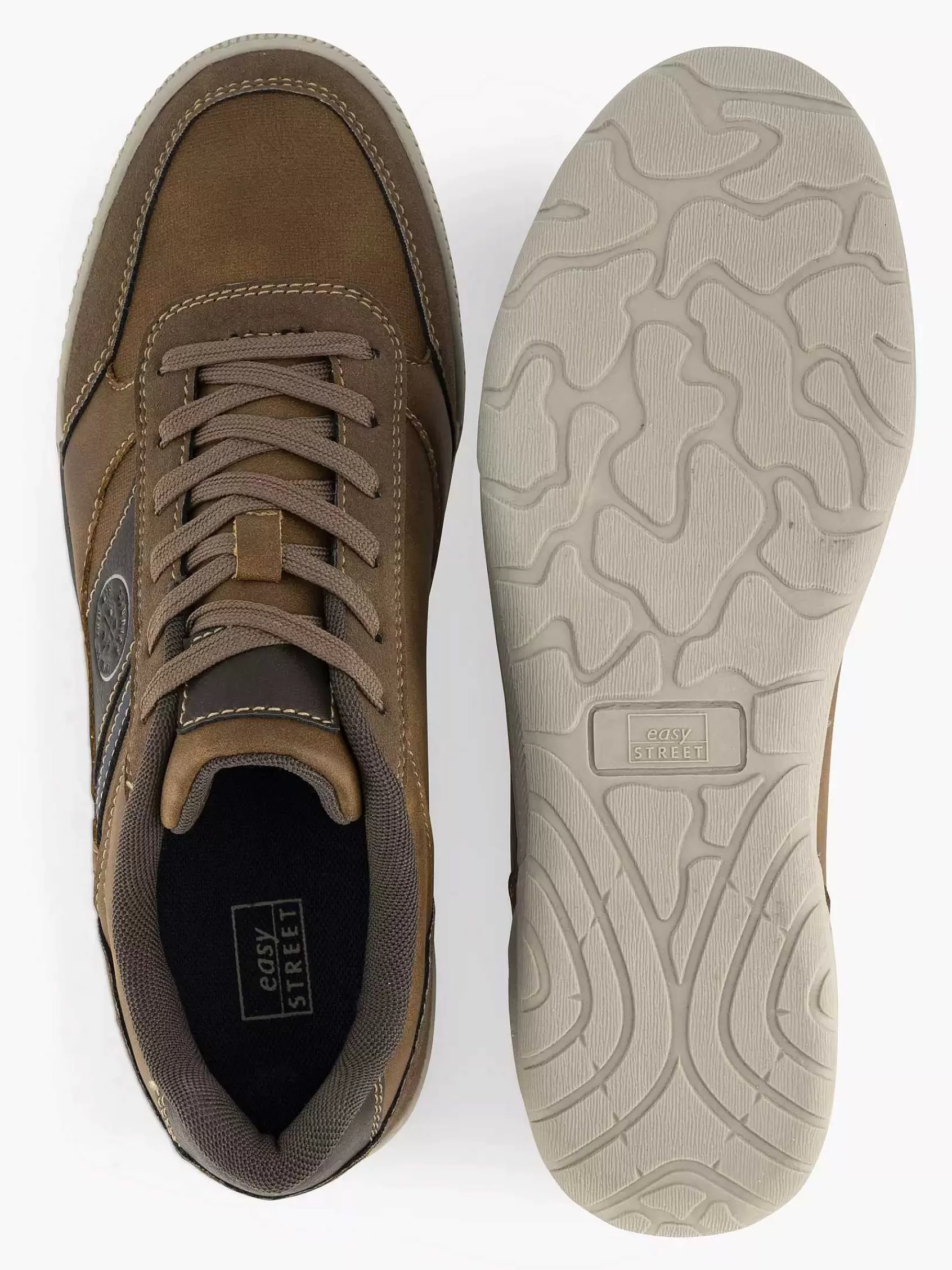 Cheap Easy Street Brauner Komfort-Sneaker