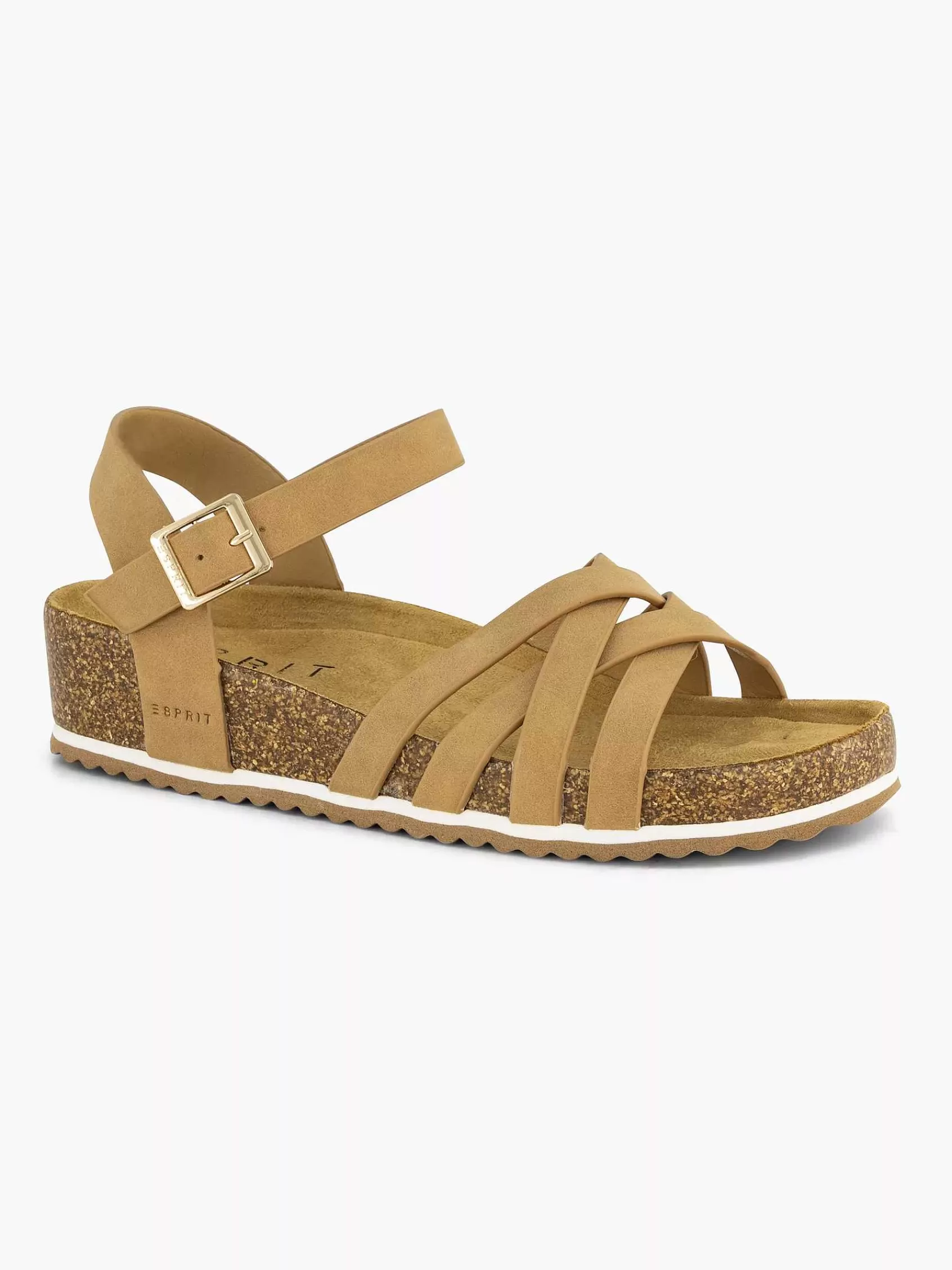 Outlet Esprit Cognacfarbene Sandale