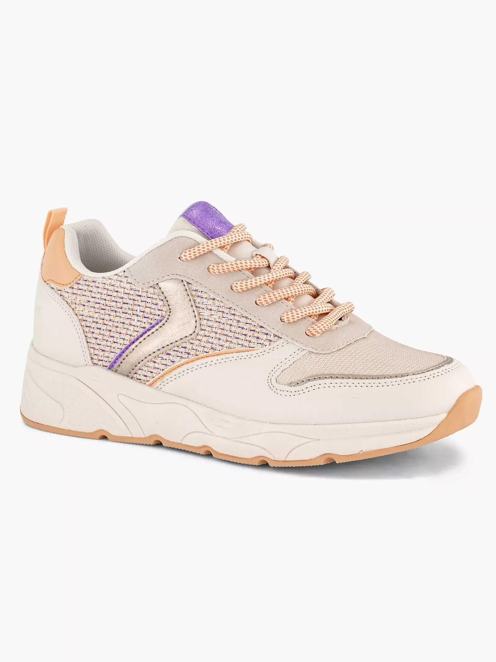Cheap Graceland Cremefarbener, Klobiger Sneaker