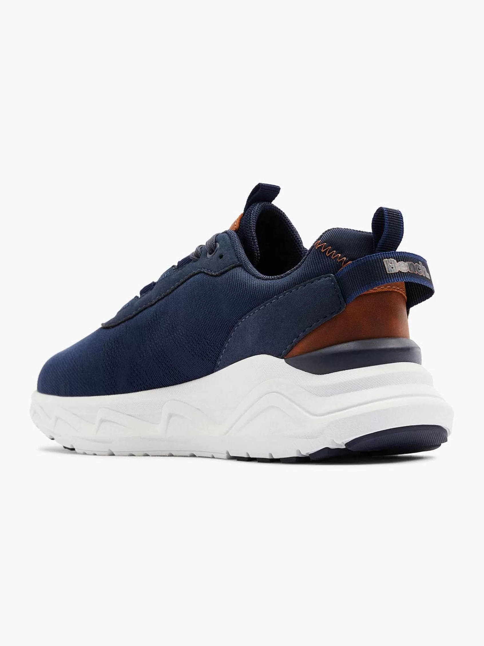 Store Bench Dunkelblauer Klobiger Sneaker