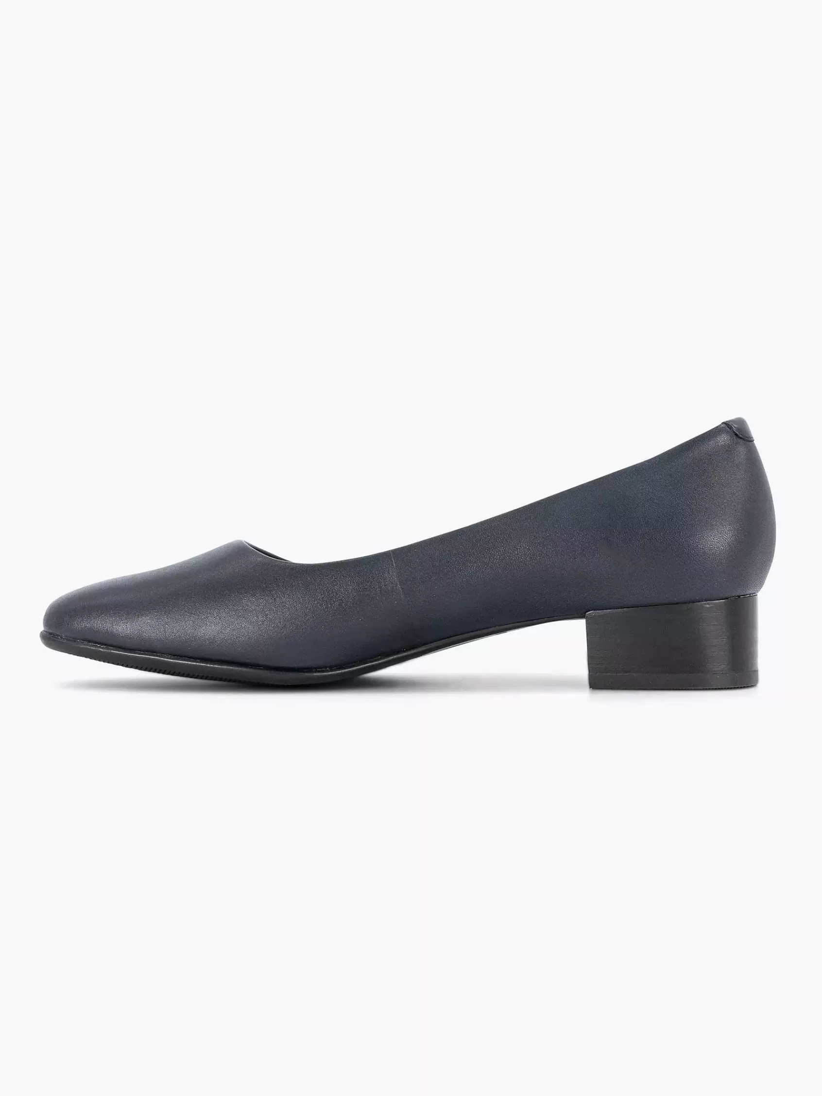 Hot Medicus Dunkelblauer Komfortpumps Aus Leder