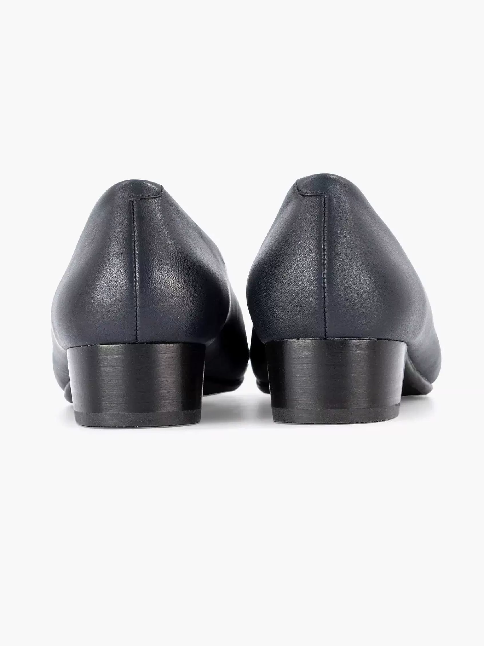 Hot Medicus Dunkelblauer Komfortpumps Aus Leder