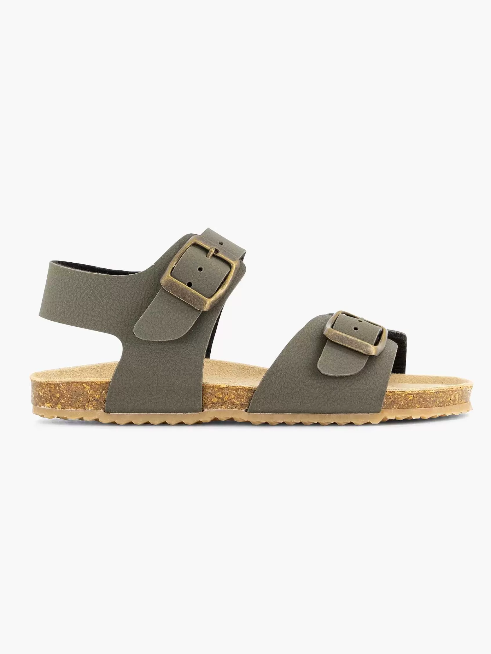 Hot Vty Dunkelgrune Sandale