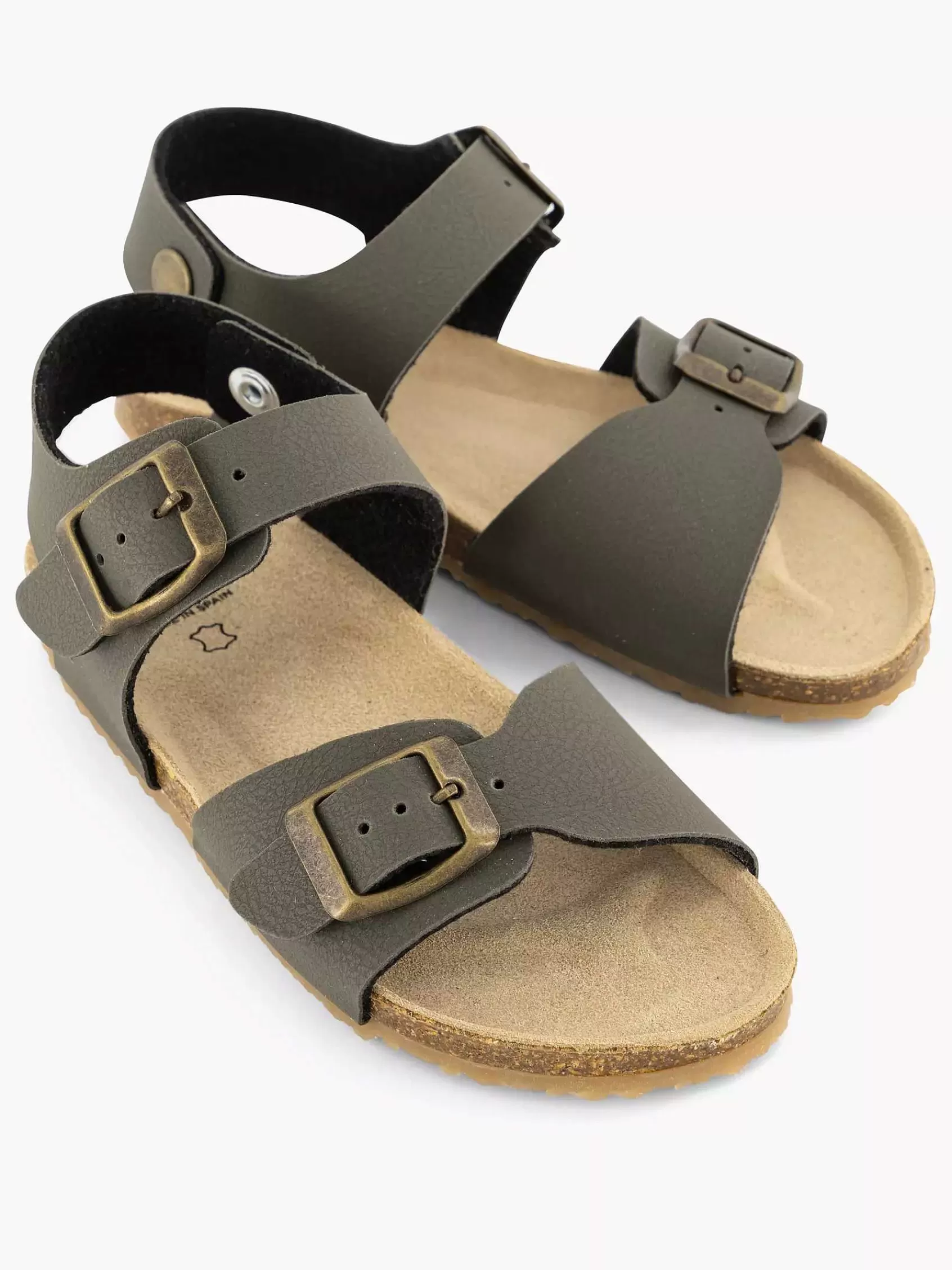 Online Vty Dunkelgrune Sandale