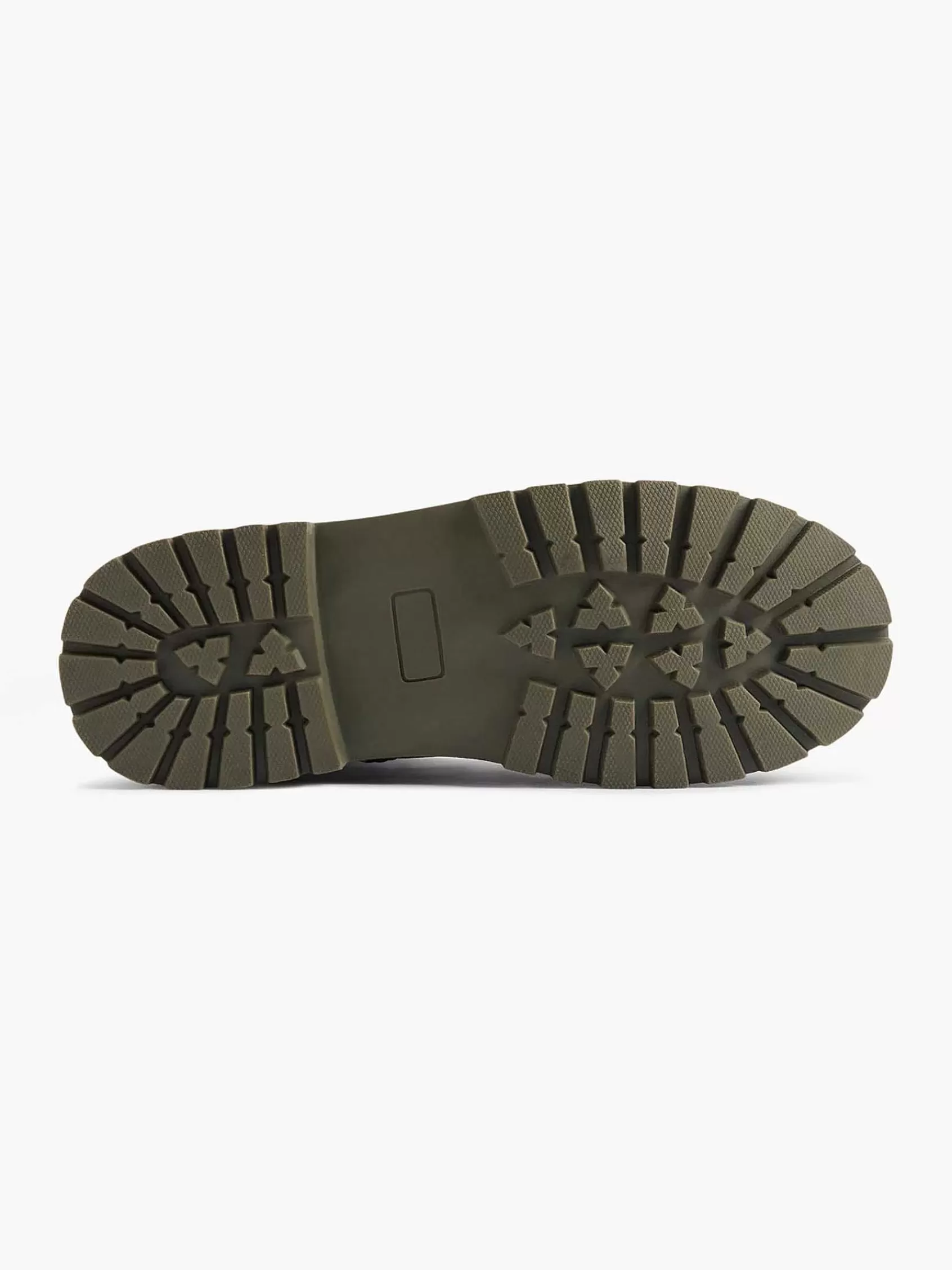Clearance Vty Dunkelgruner Schnurstiefel
