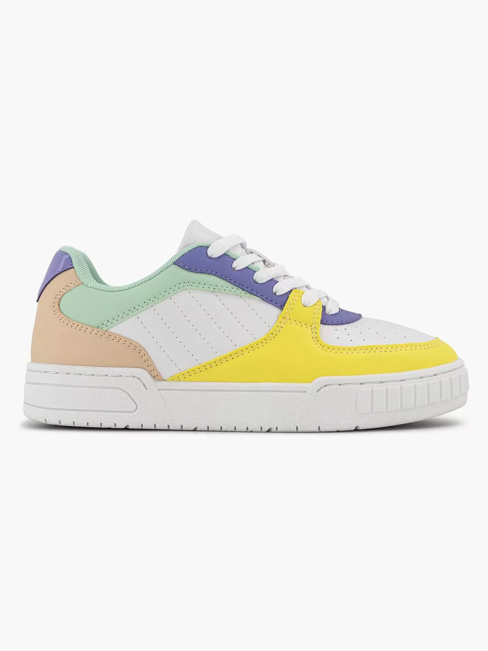 New Graceland Farbiger Plateau-Sneaker