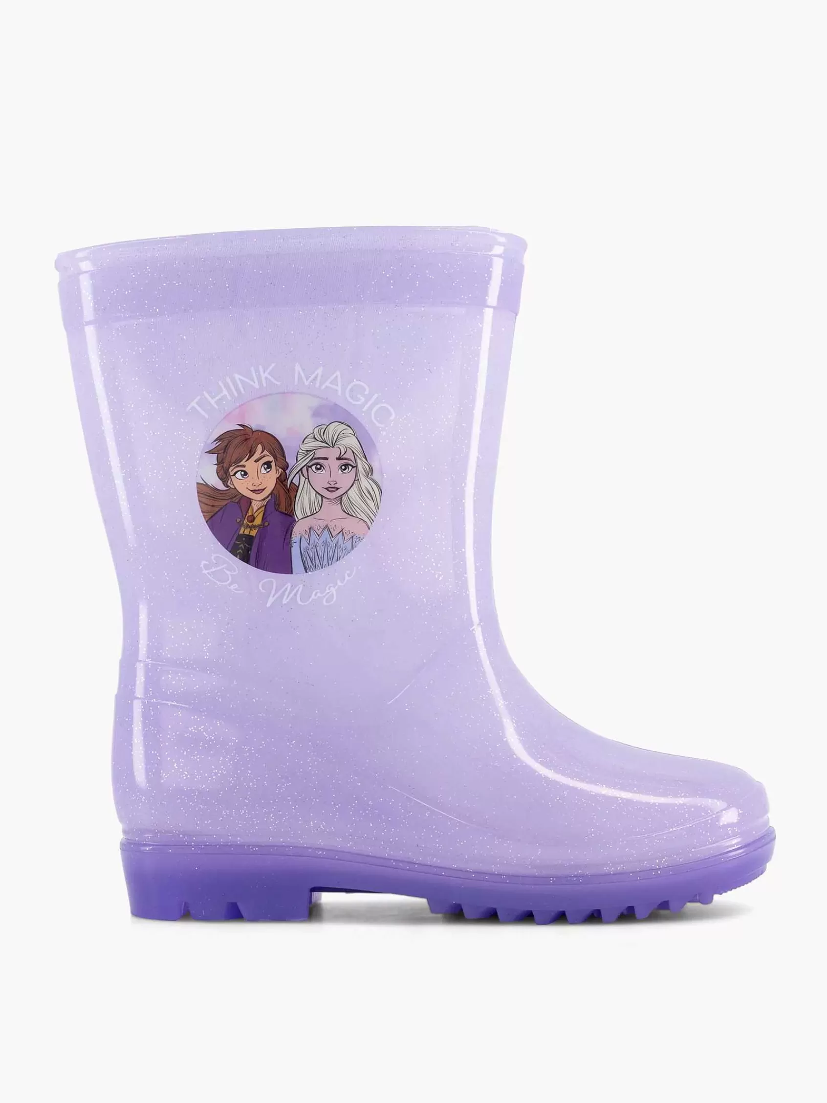 Best Sale Disney Frozen Fliederfarbener Regenstiefel „Frozen".