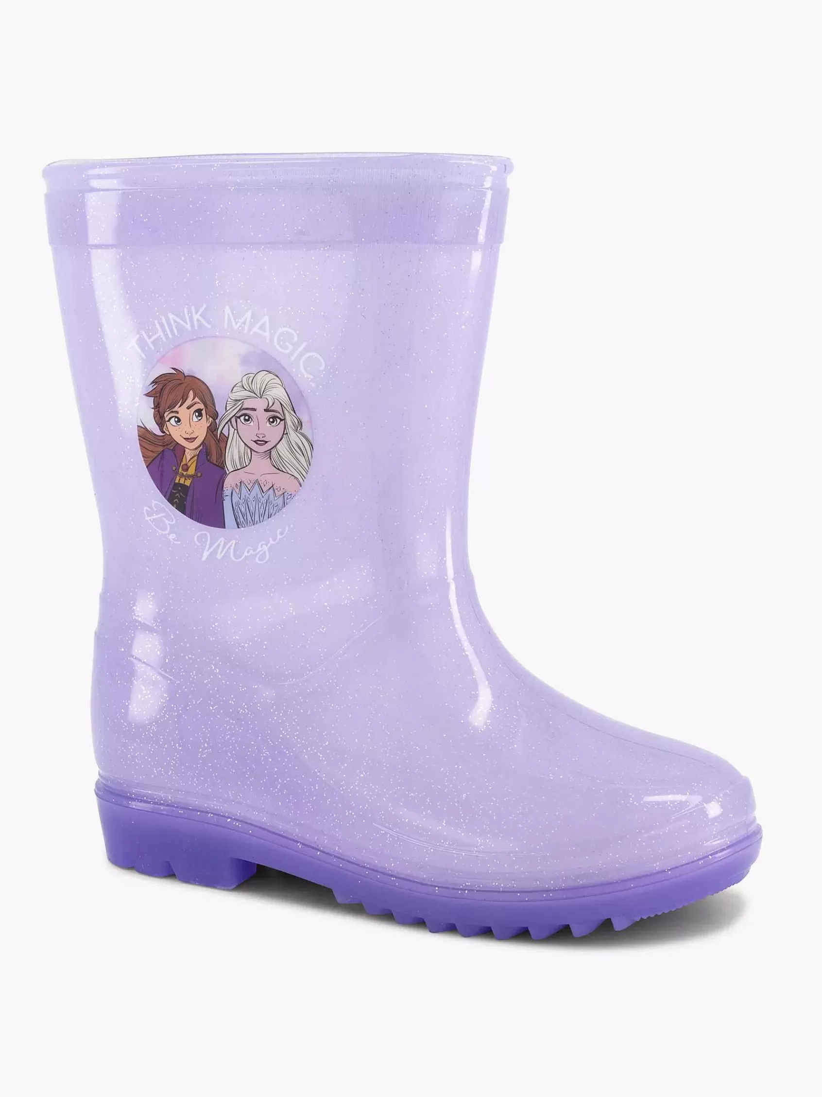 Best Sale Disney Frozen Fliederfarbener Regenstiefel „Frozen".