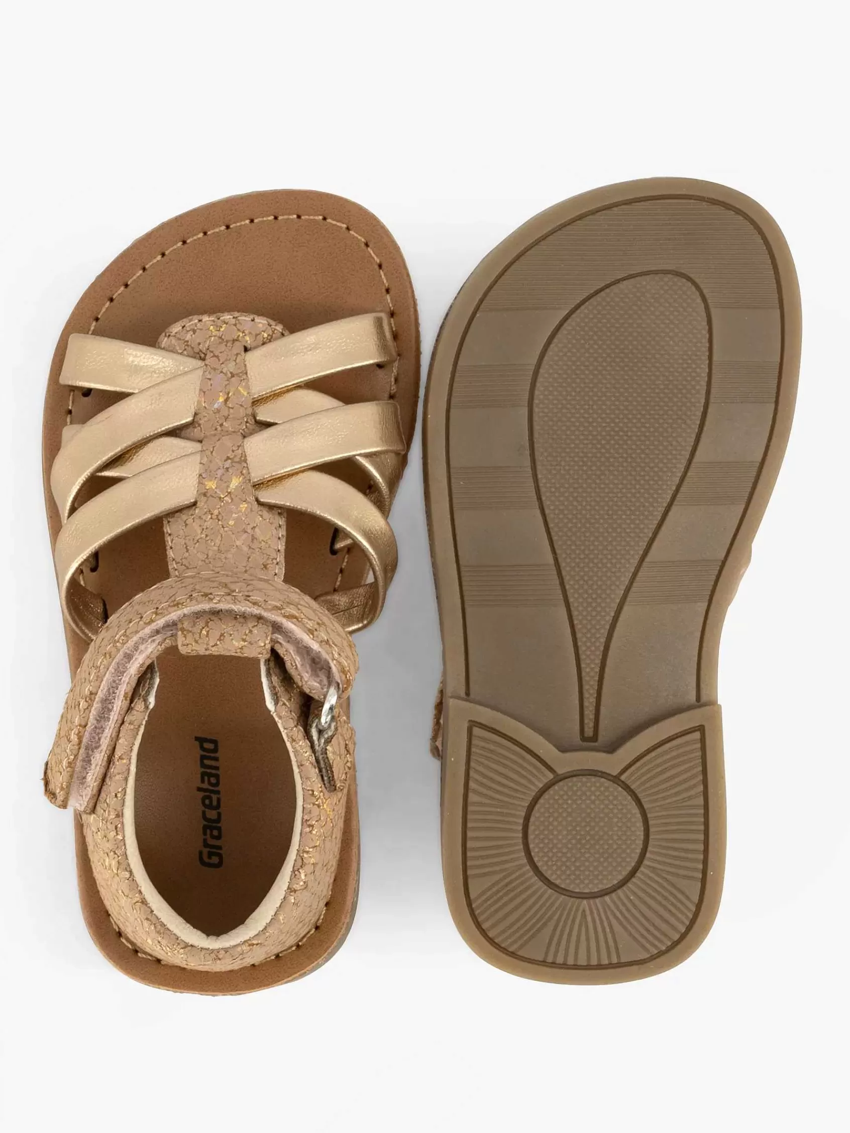Best Sale Graceland Goldene Sandale