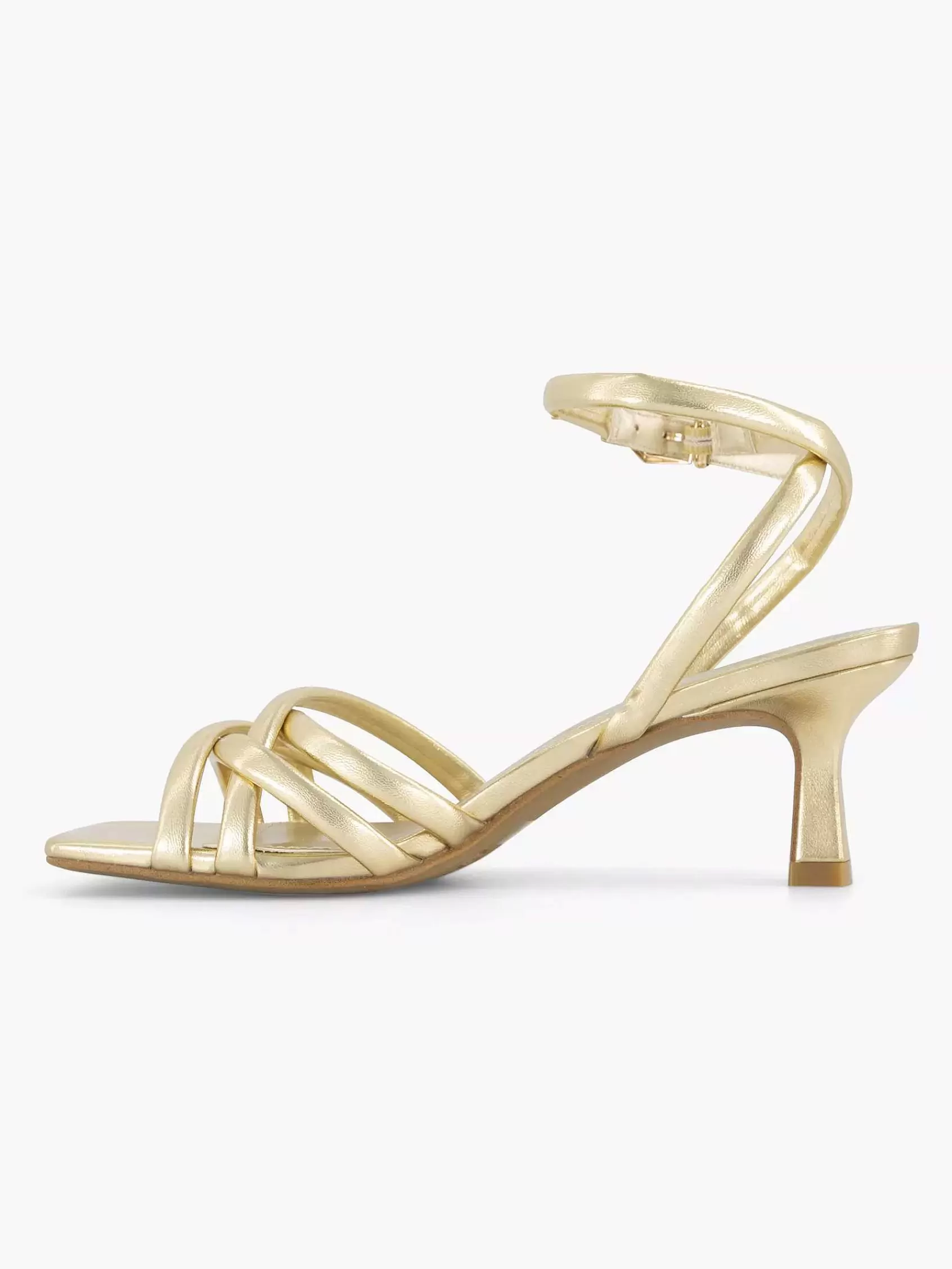 Outlet Graceland Goldene Sandalette