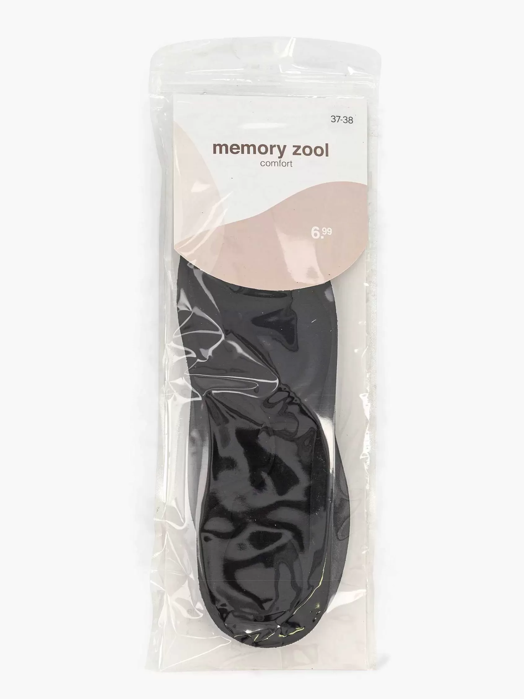 Discount vanHaren Graue Memory Foam-Sohle 37-38
