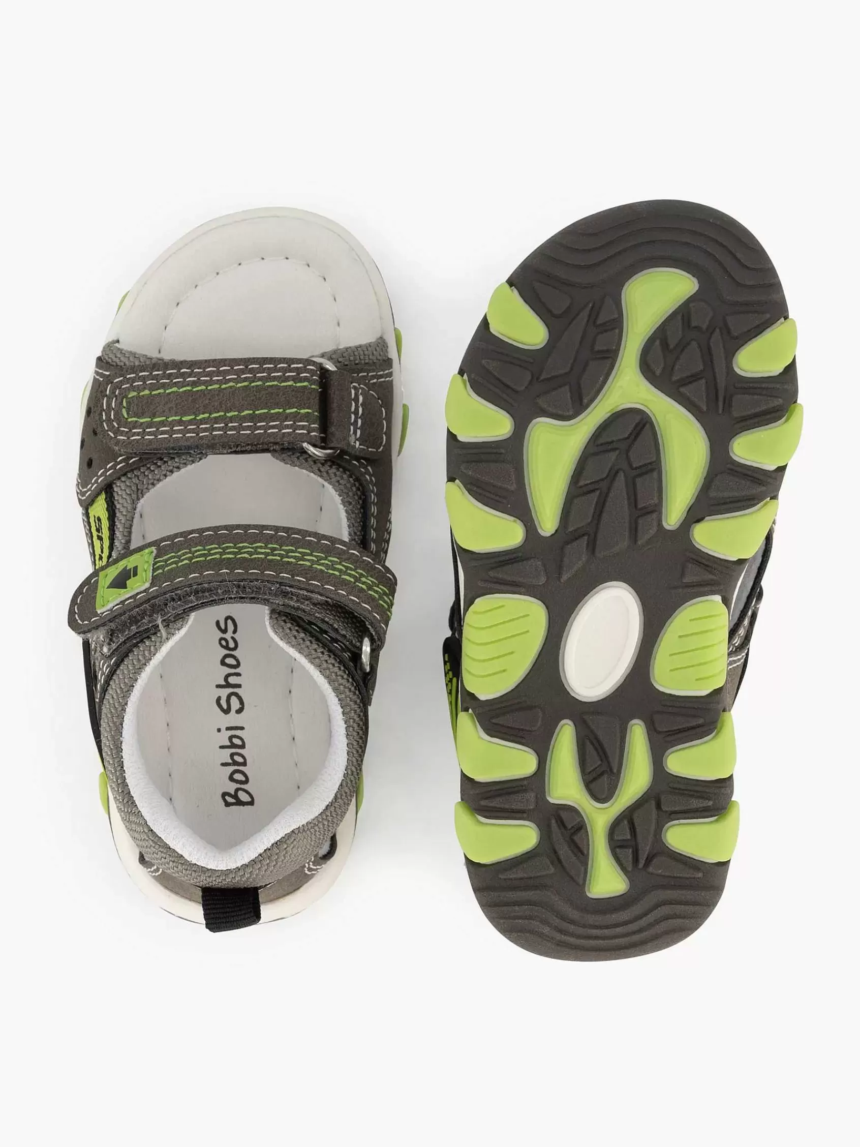 Cheap Bobbi-Shoes Graue Sandale