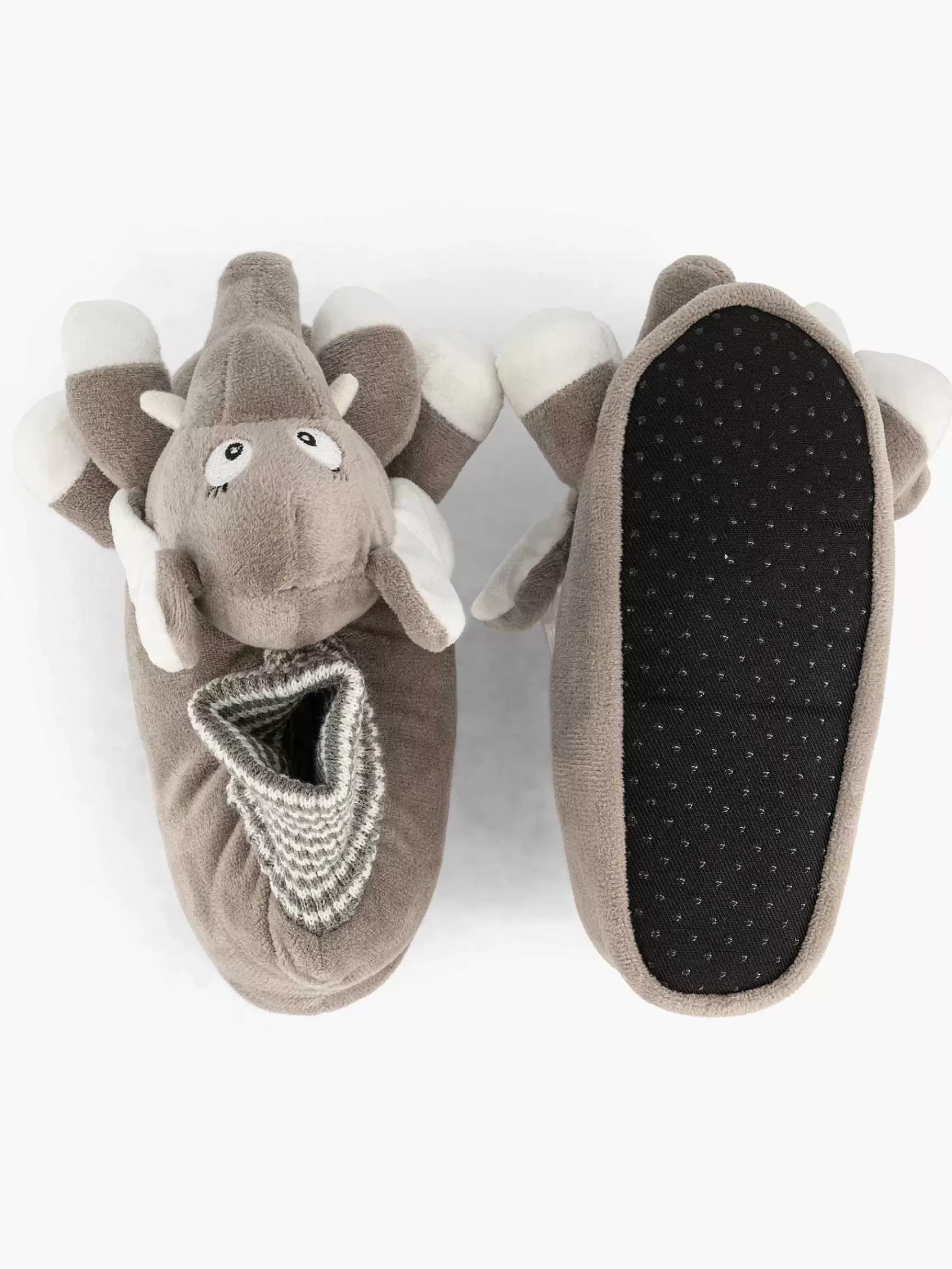Flash Sale Bobbi-Shoes Grauer Pantoffel-Elefant