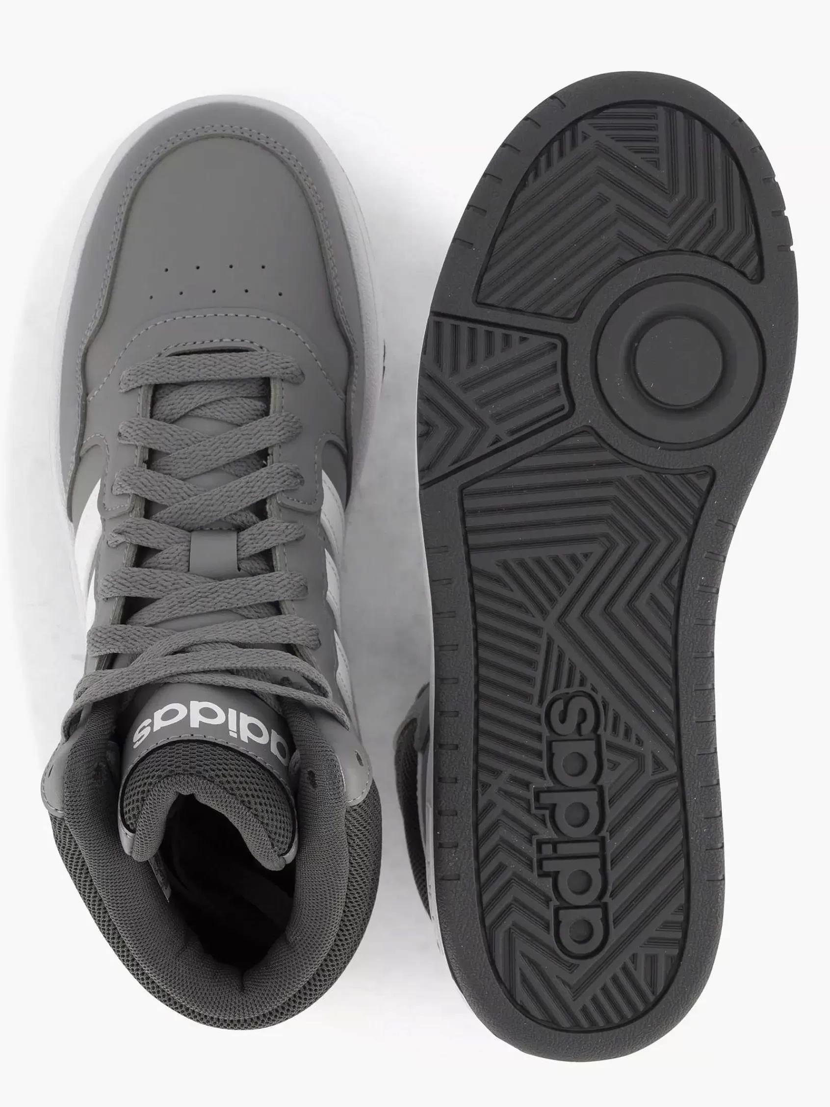 Fashion adidas Grey Hoops Mid 3.0 K