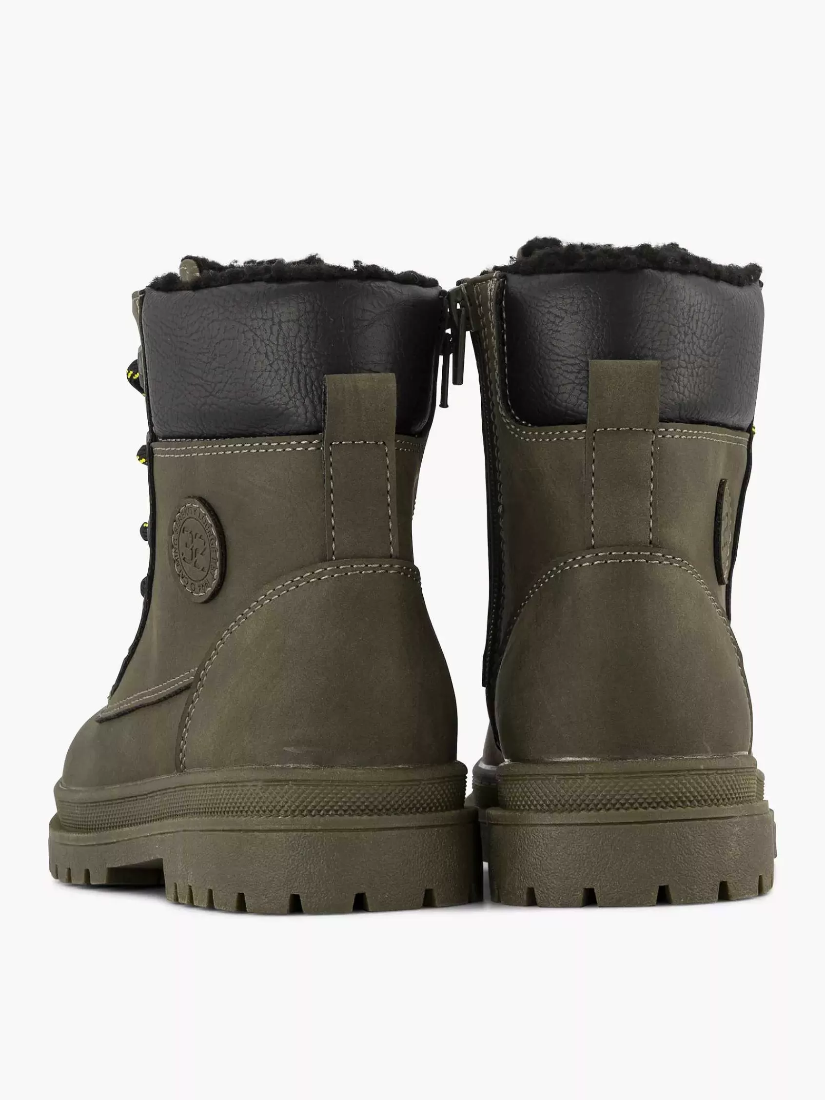 Hot Vty Gruner Hoher Spitzenstiefel