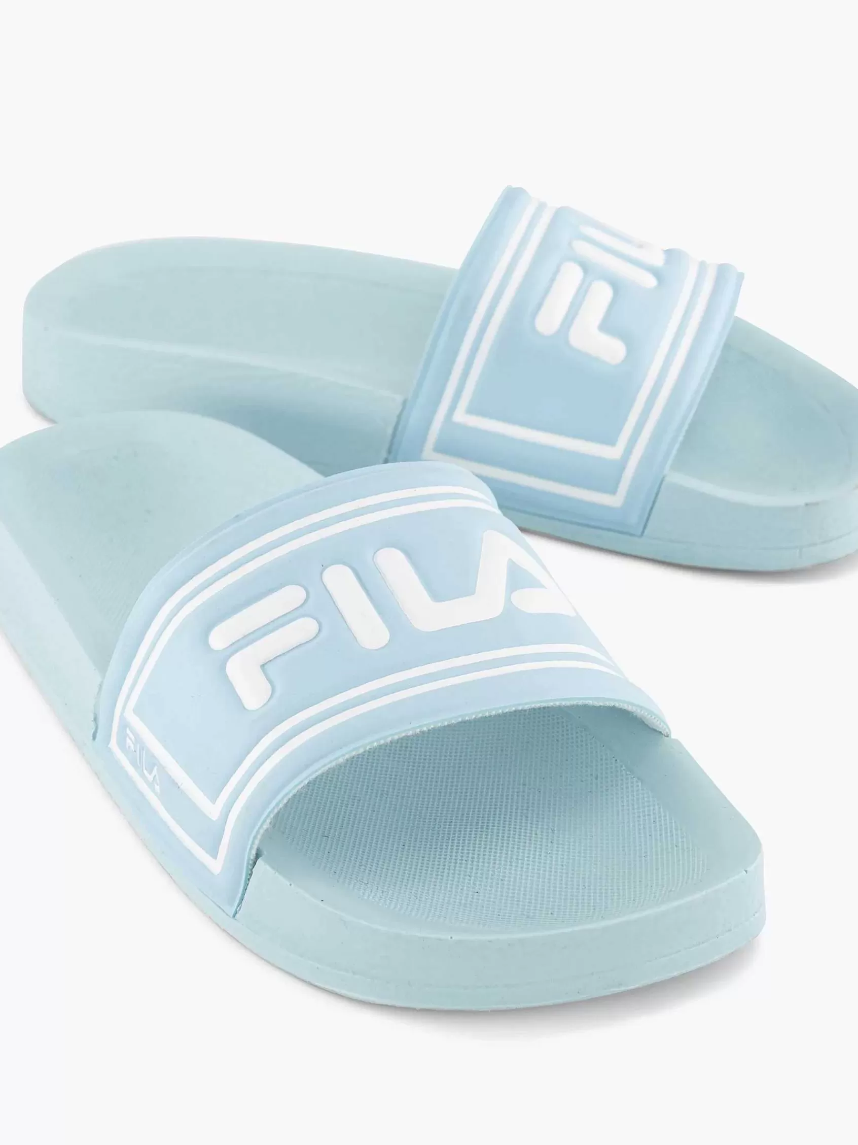 Outlet FILA Hellblaue Badepantoffeln