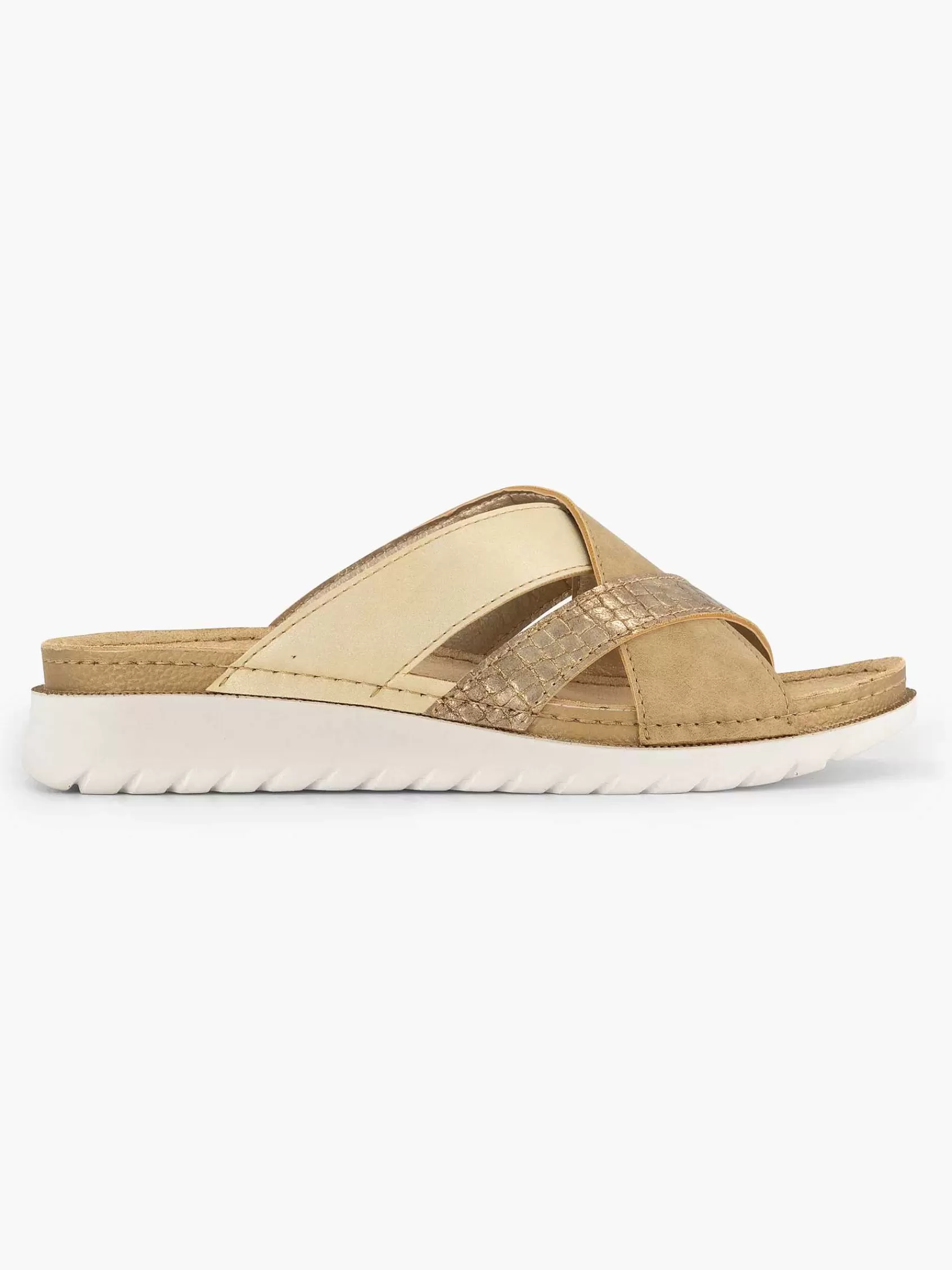 Sale Easy Street Hellbrauner Komfort-Slipper