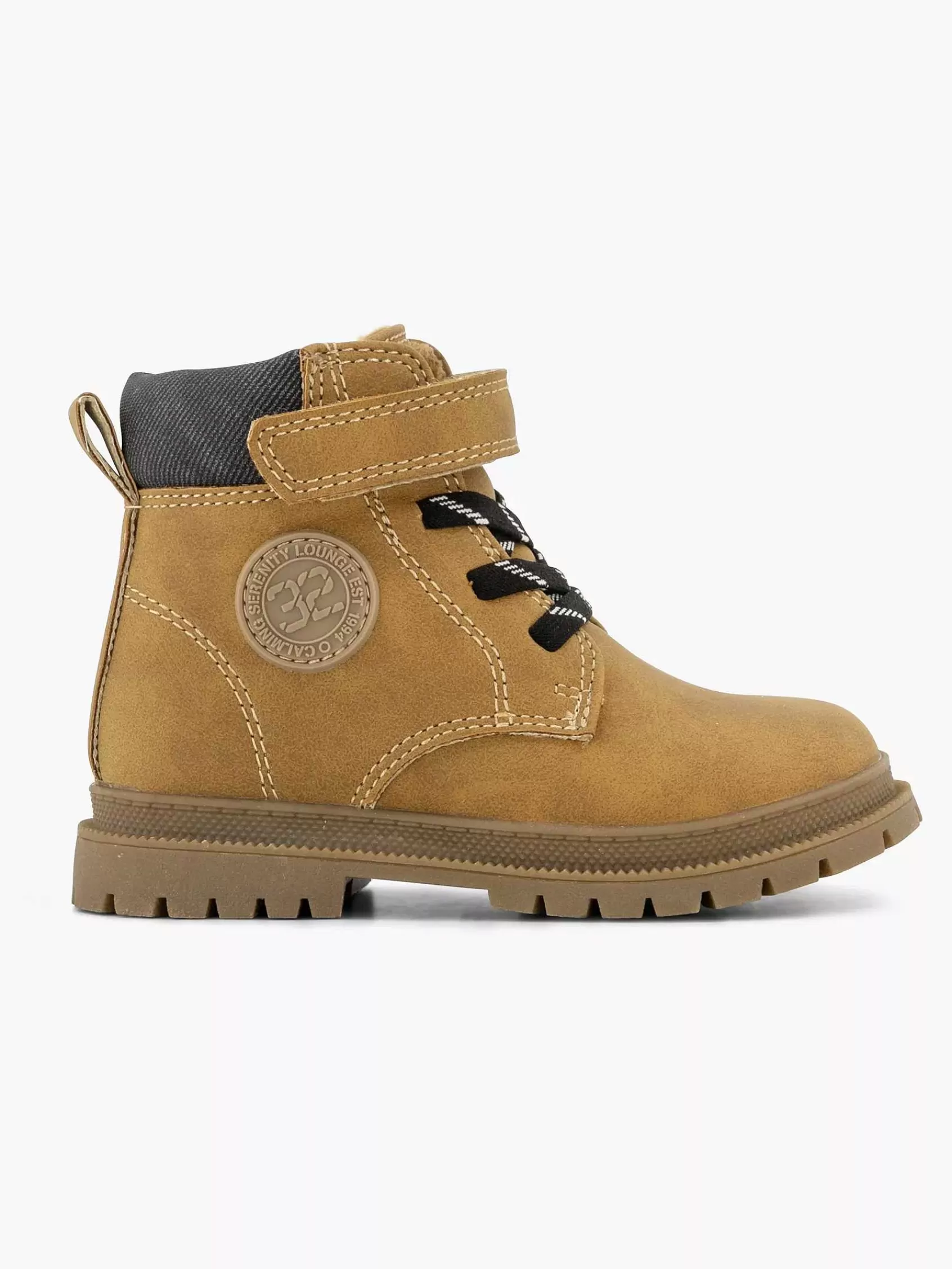 Cheap Vty Kamelfarbener Spitzenstiefel