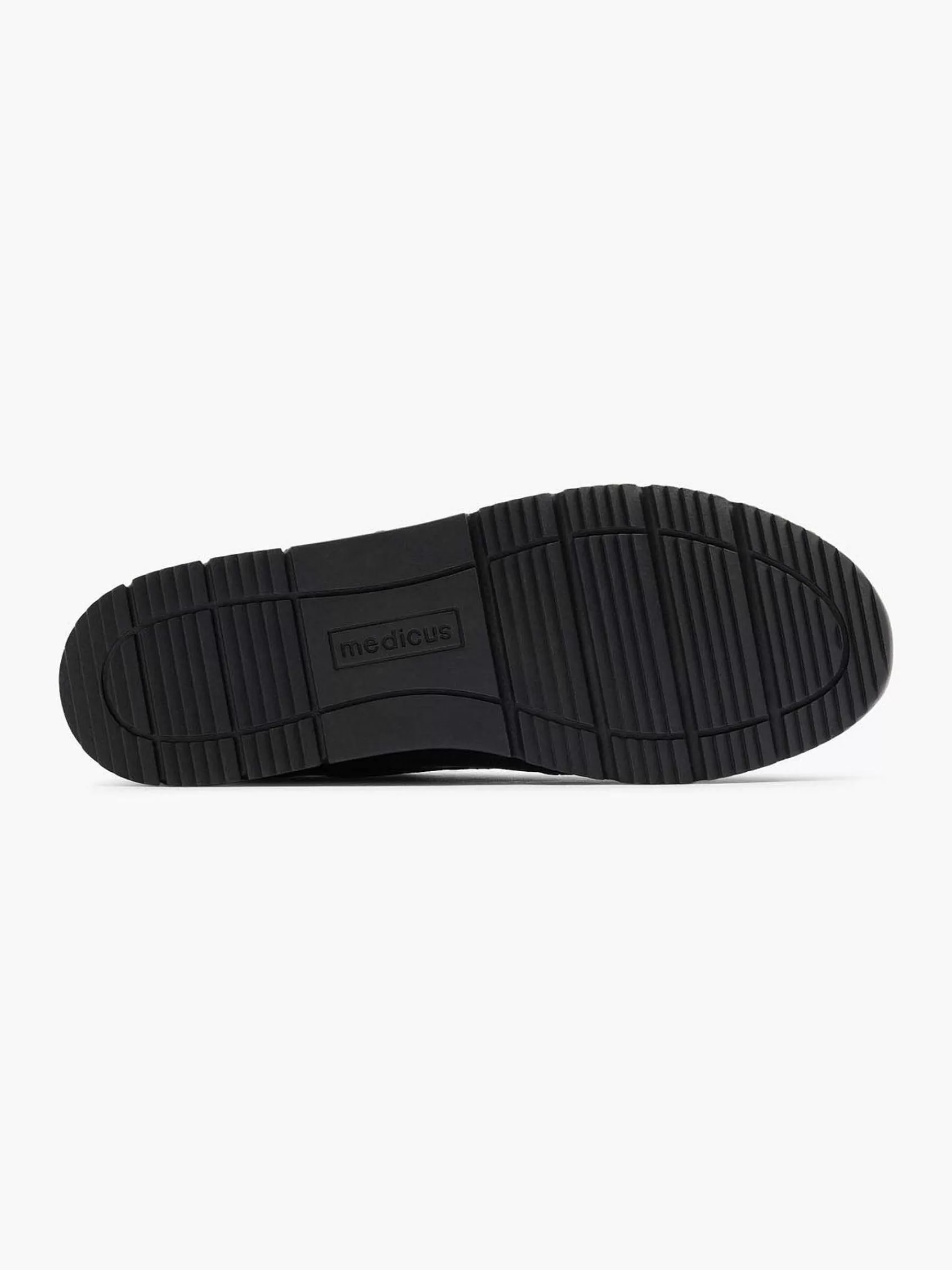 New Medicus Komfort-Sneaker Aus Schwarzem Leder