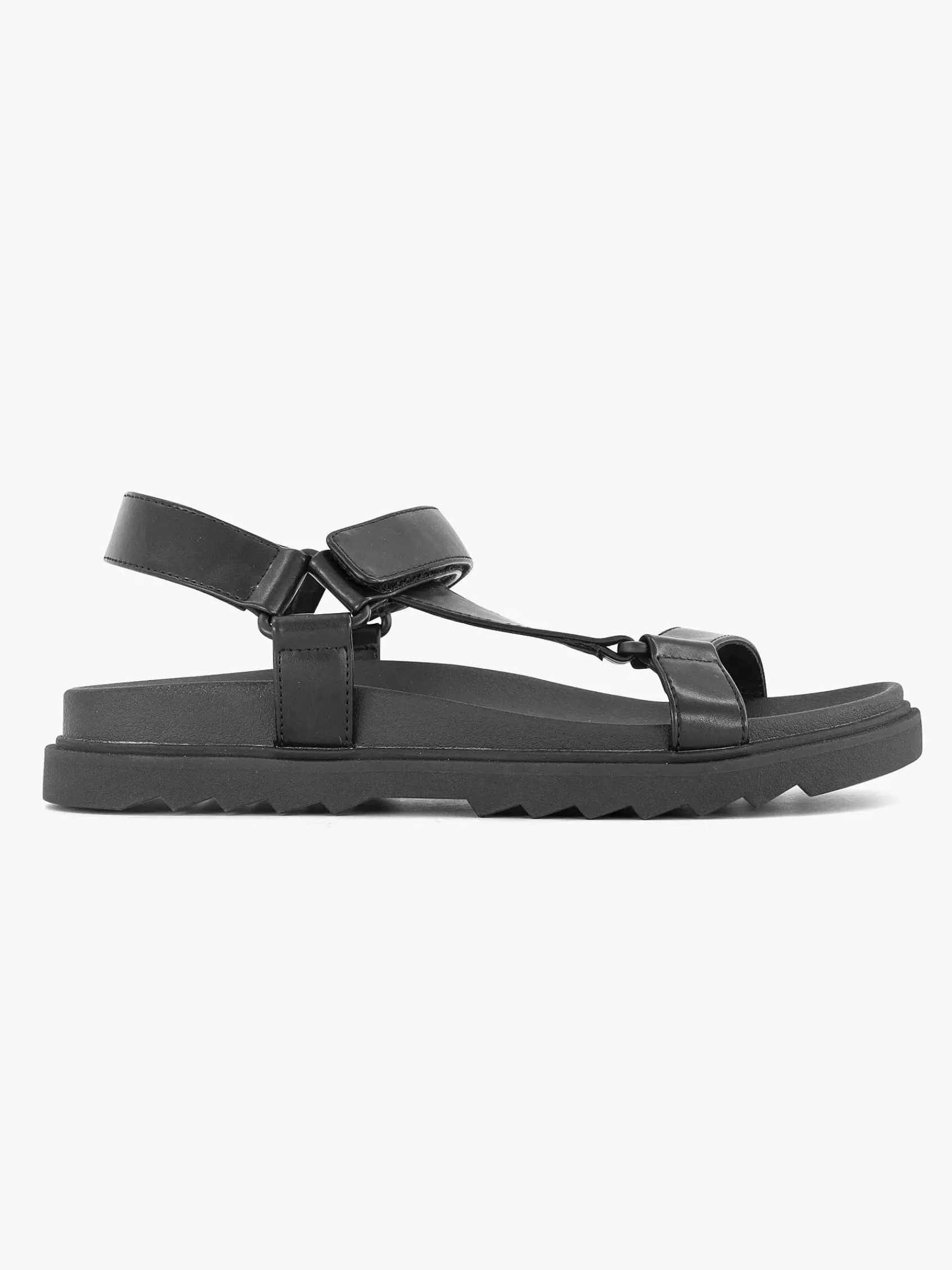 Cheap Oxmox Schwarze Klobige Sandale