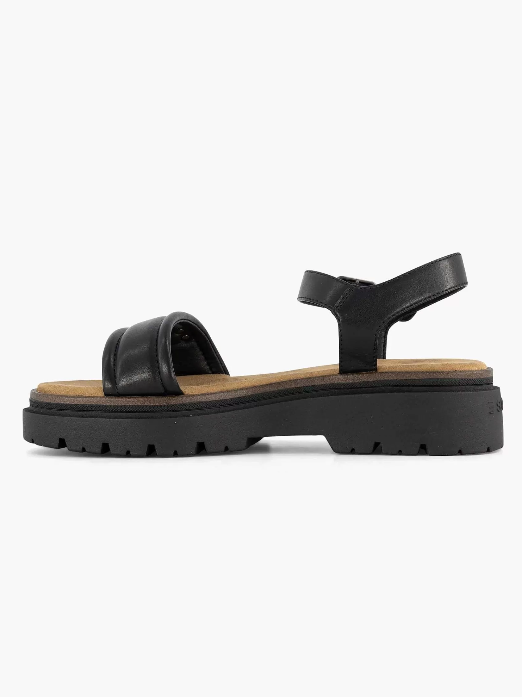 Hot Esprit Schwarze Klobige Sandale