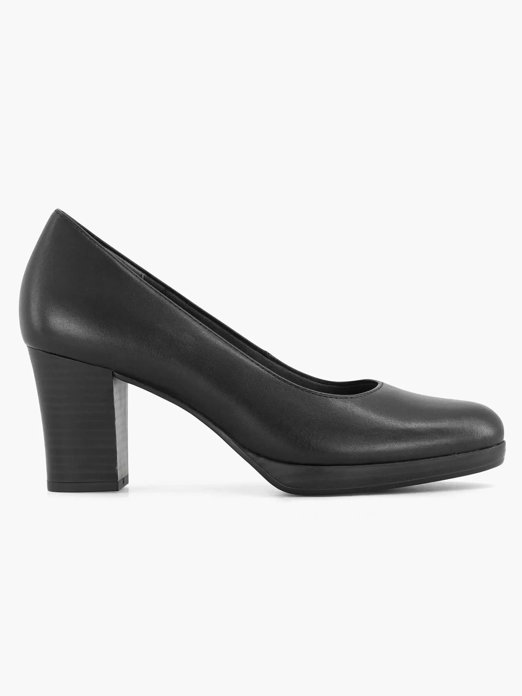 Outlet Medicus Schwarze Komfortpumps Aus Leder