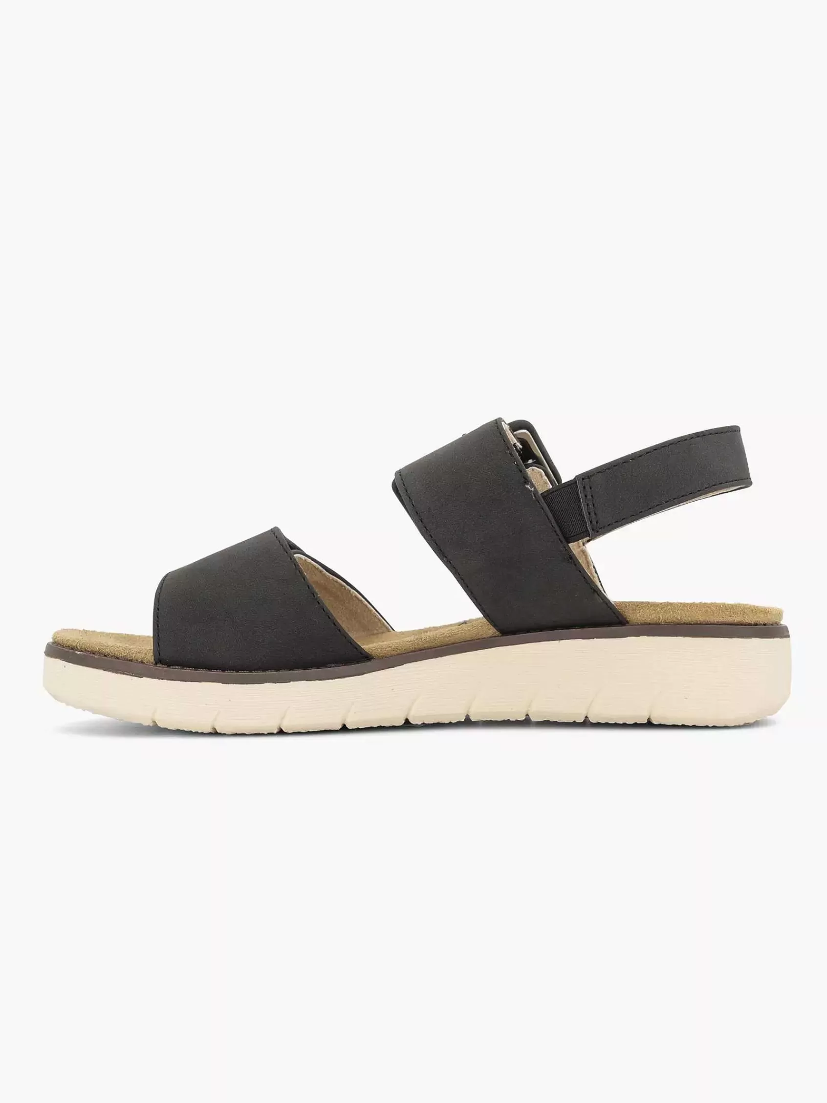 Discount Easy Street Schwarze Sandale