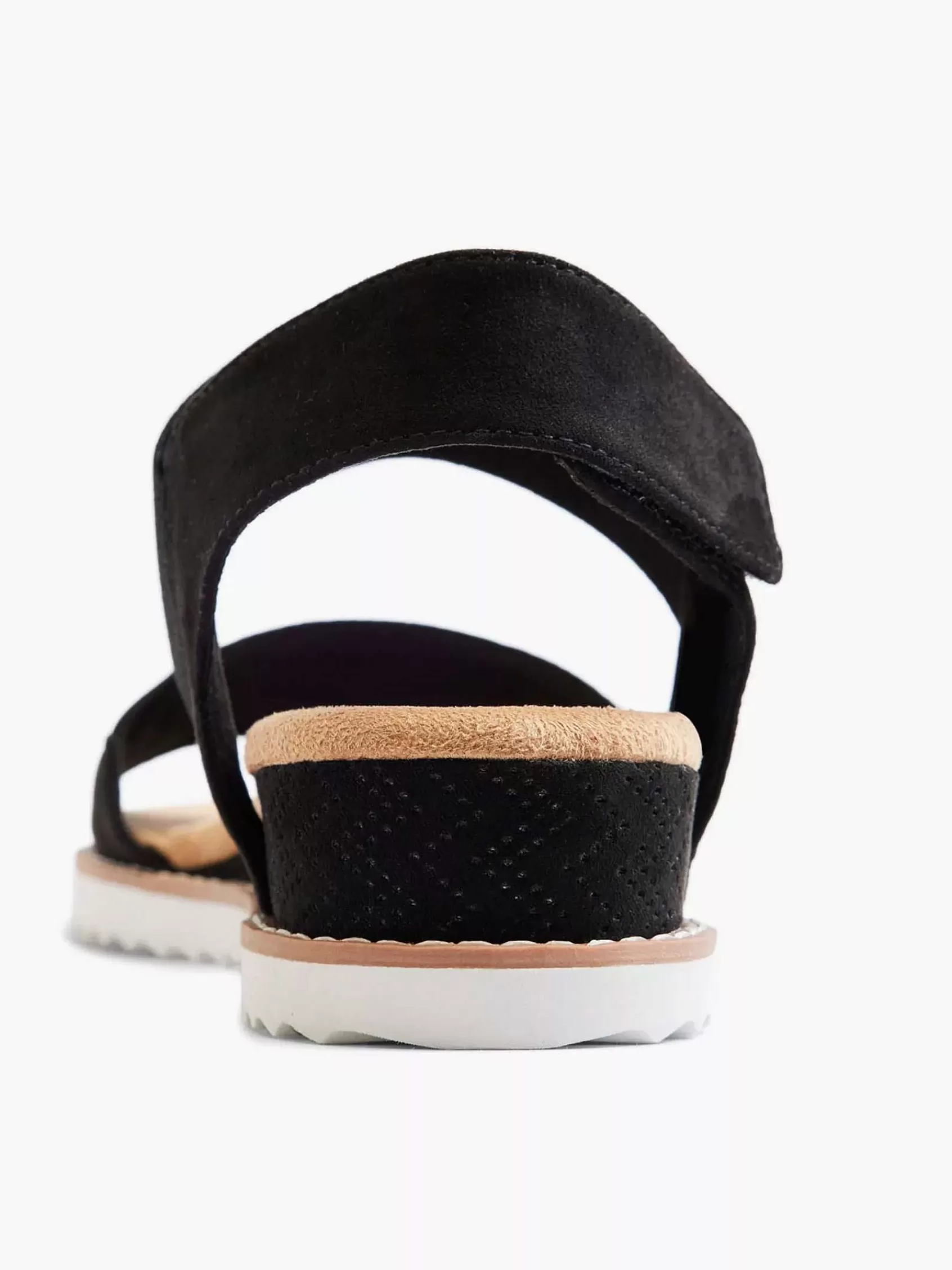 Cheap Skechers Schwarze Sandale Desert Kiss